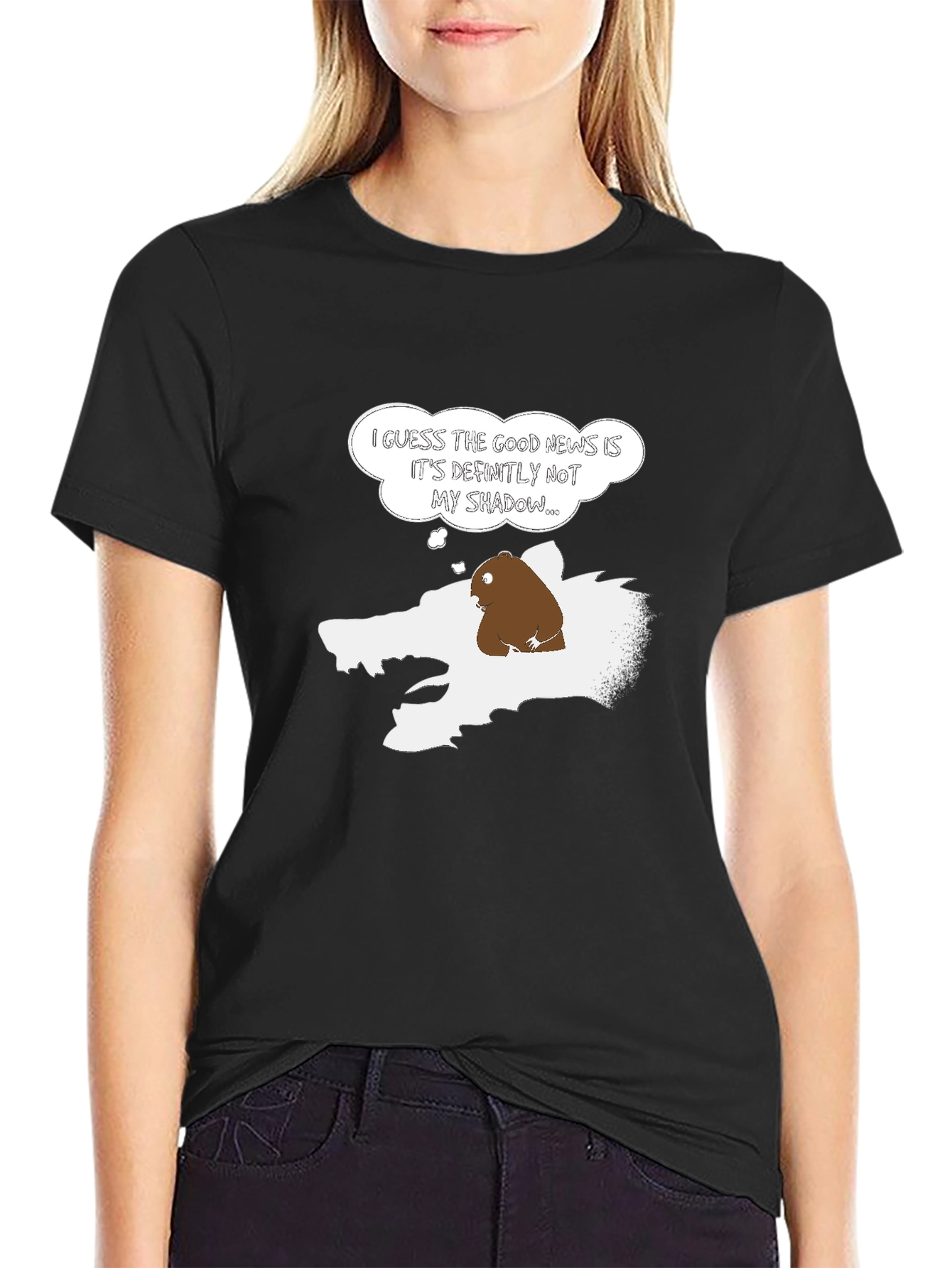 Groundhog Day Shadow Humor Mens T-Shirt