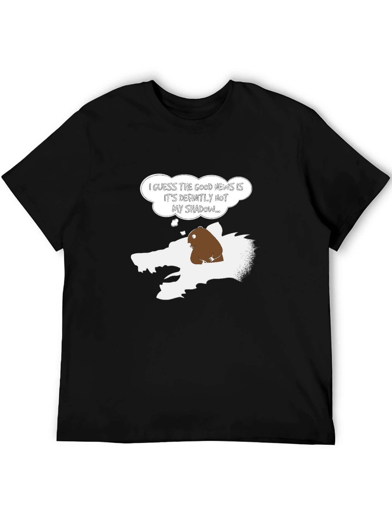 Groundhog Day Shadow Humor Mens T-Shirt