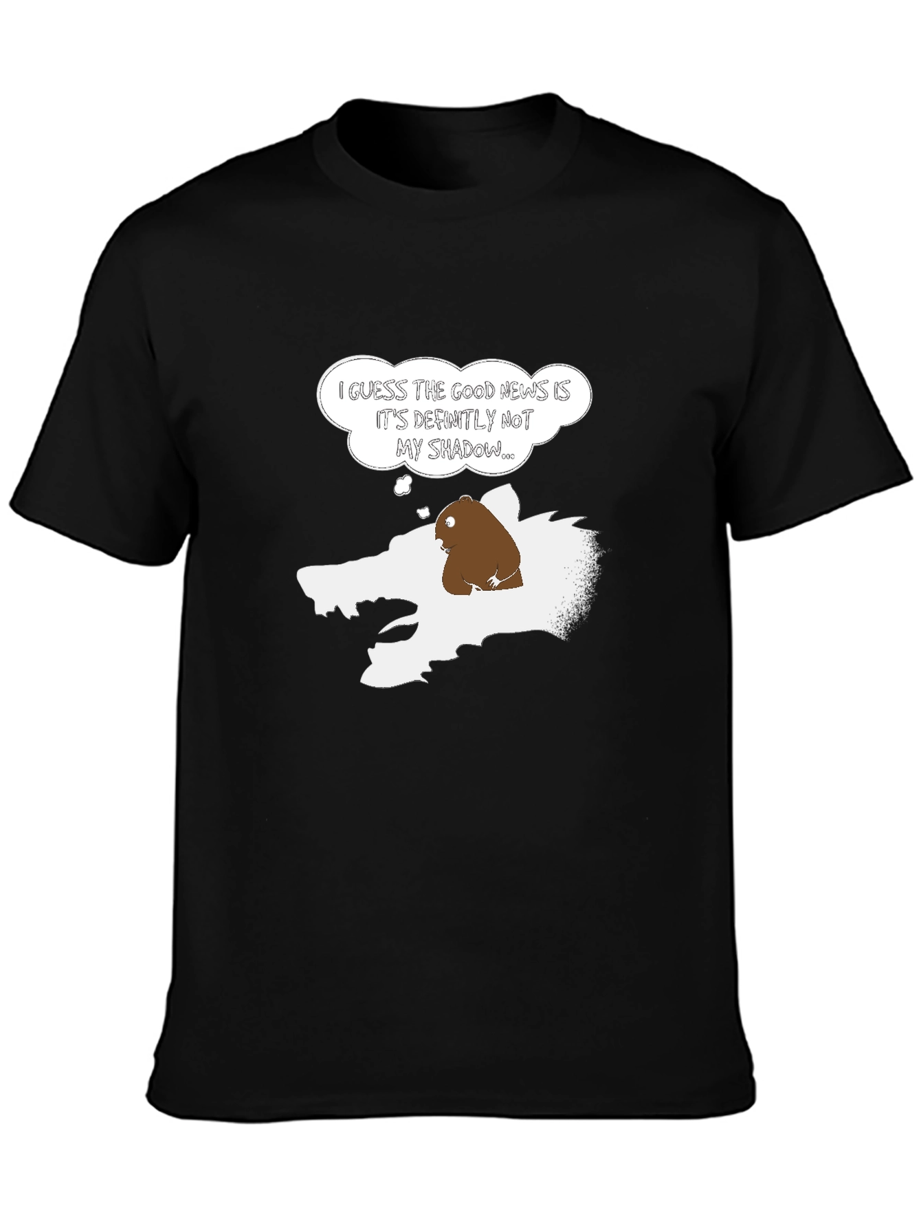 Groundhog Day Shadow Humor Mens T-Shirt