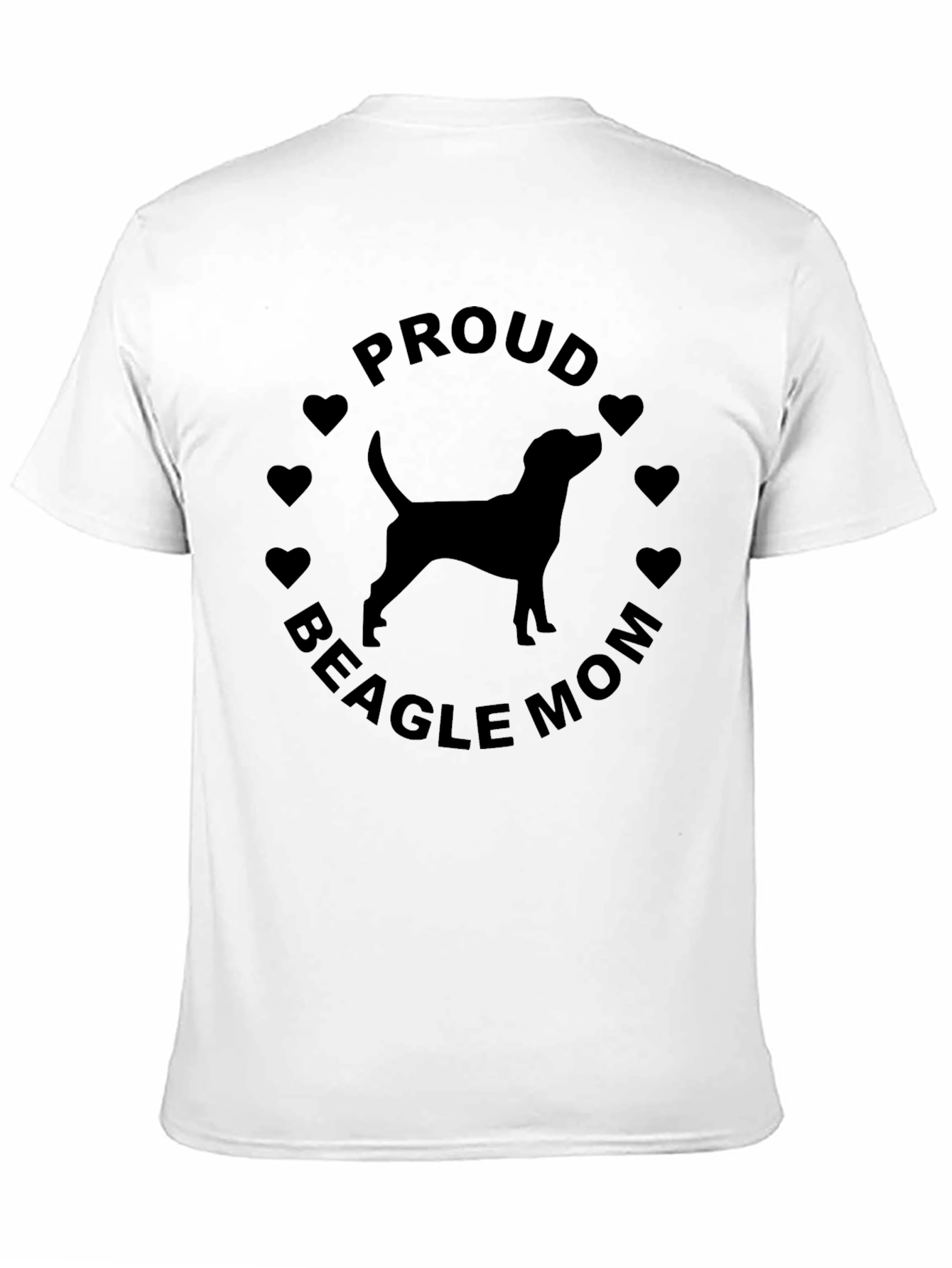 Proud Beagle Mom T-Shirt - Dog Lover Tee