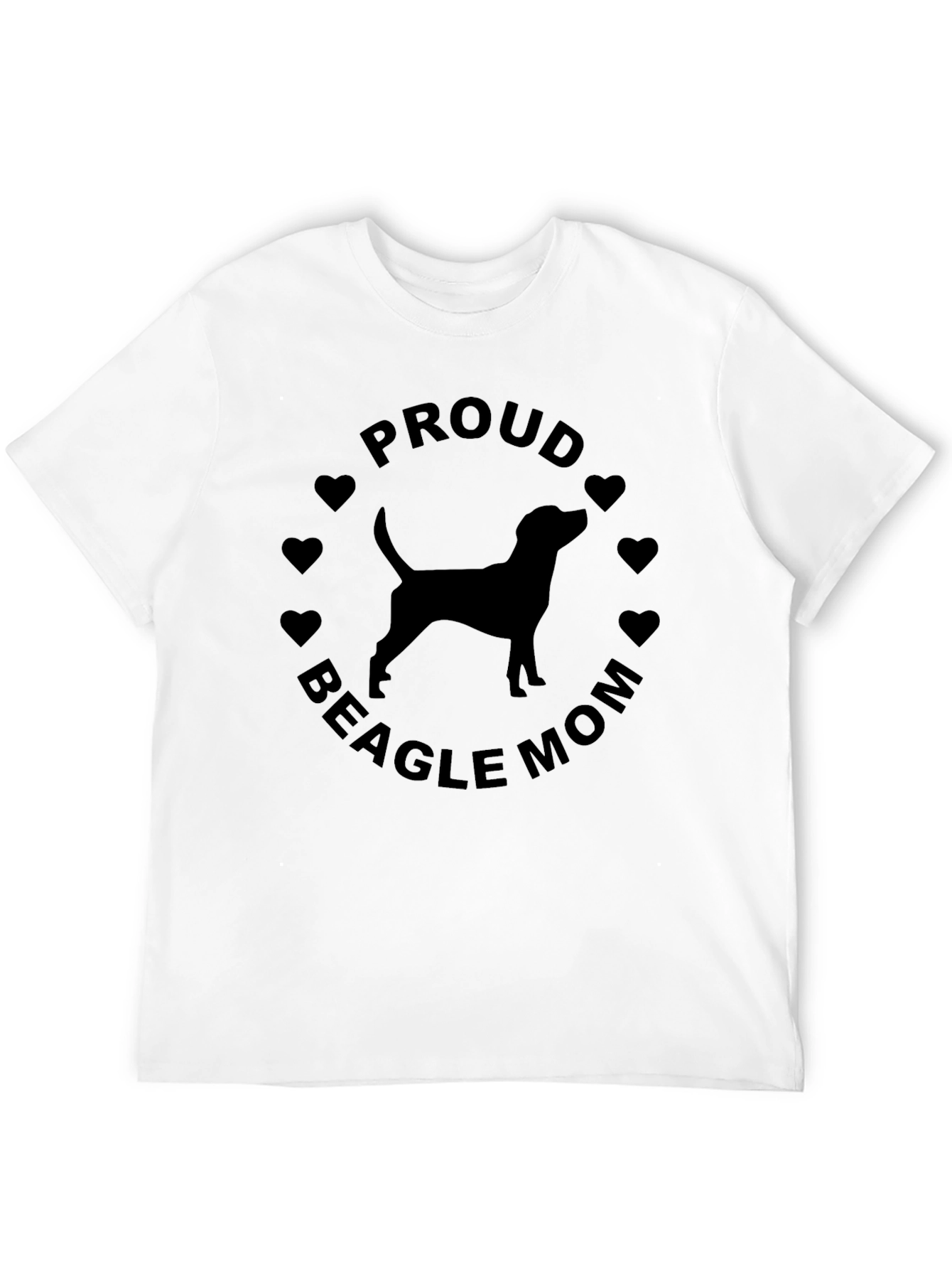 Proud Beagle Mom T-Shirt - Dog Lover Tee