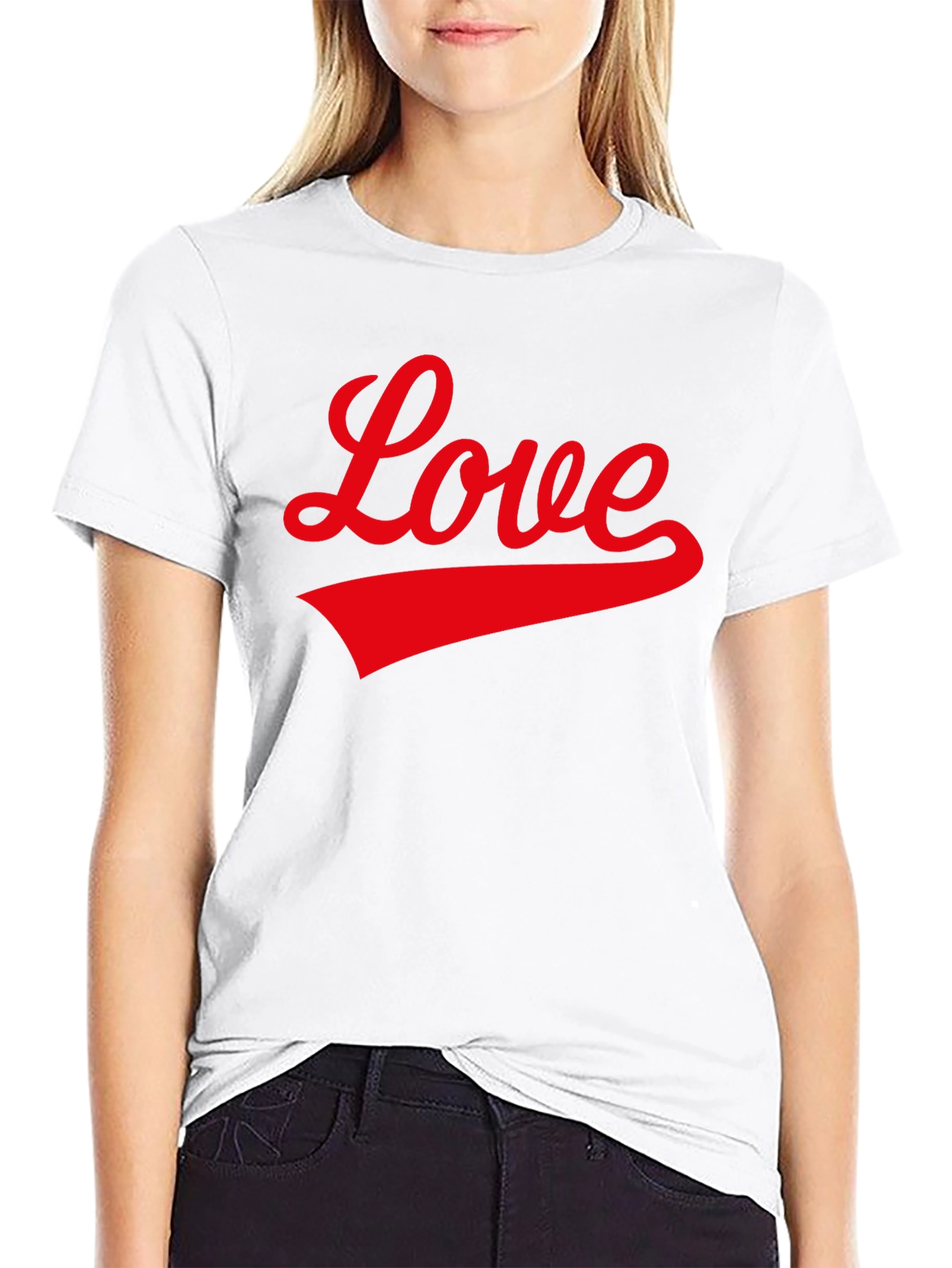 Love Graphic T-Shirt - Black
