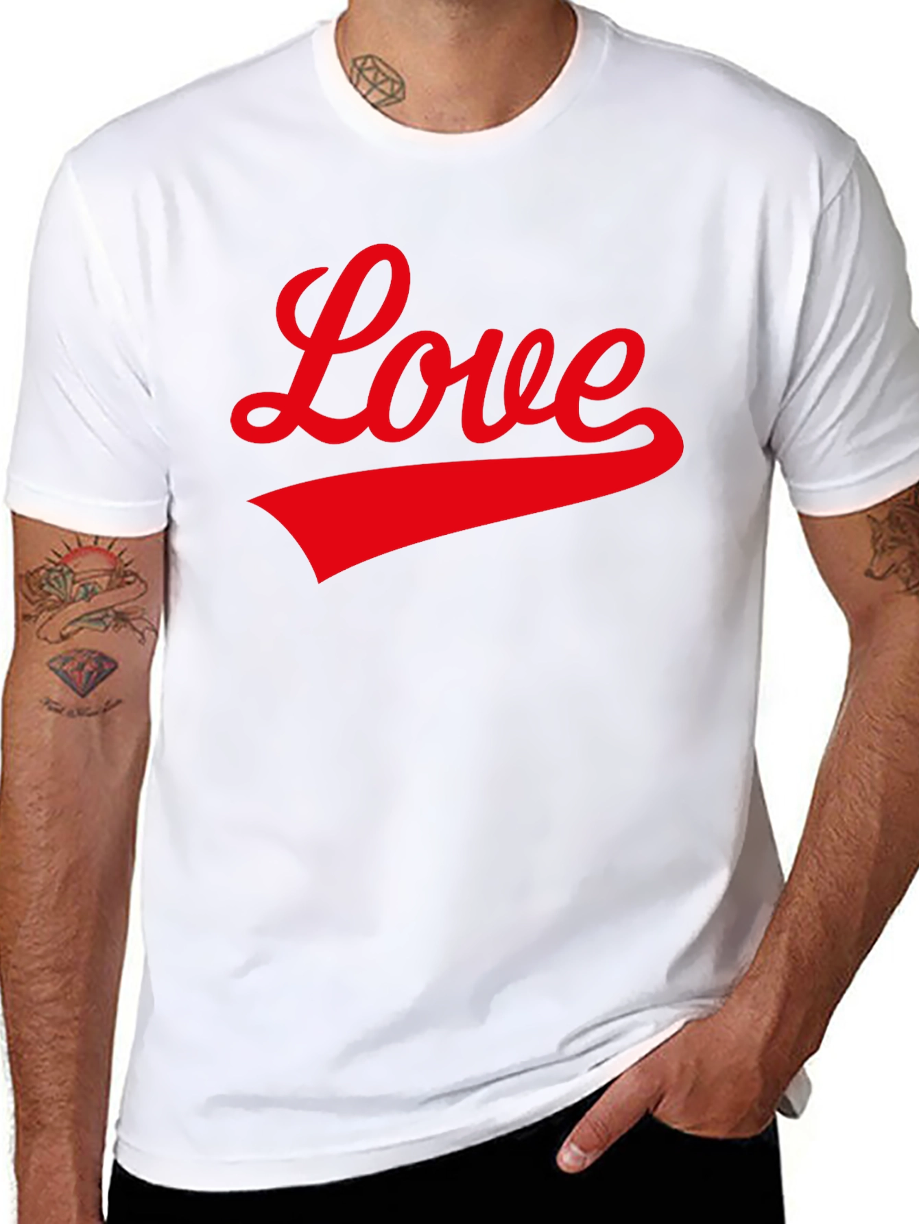Love Graphic T-Shirt - Black