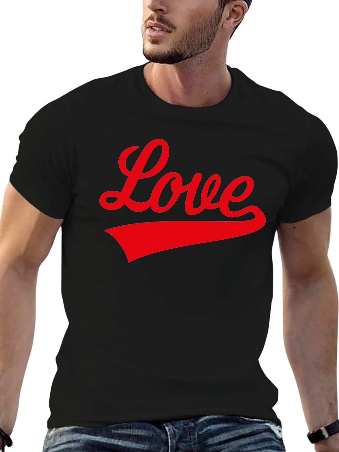 Love Graphic T-Shirt - Black