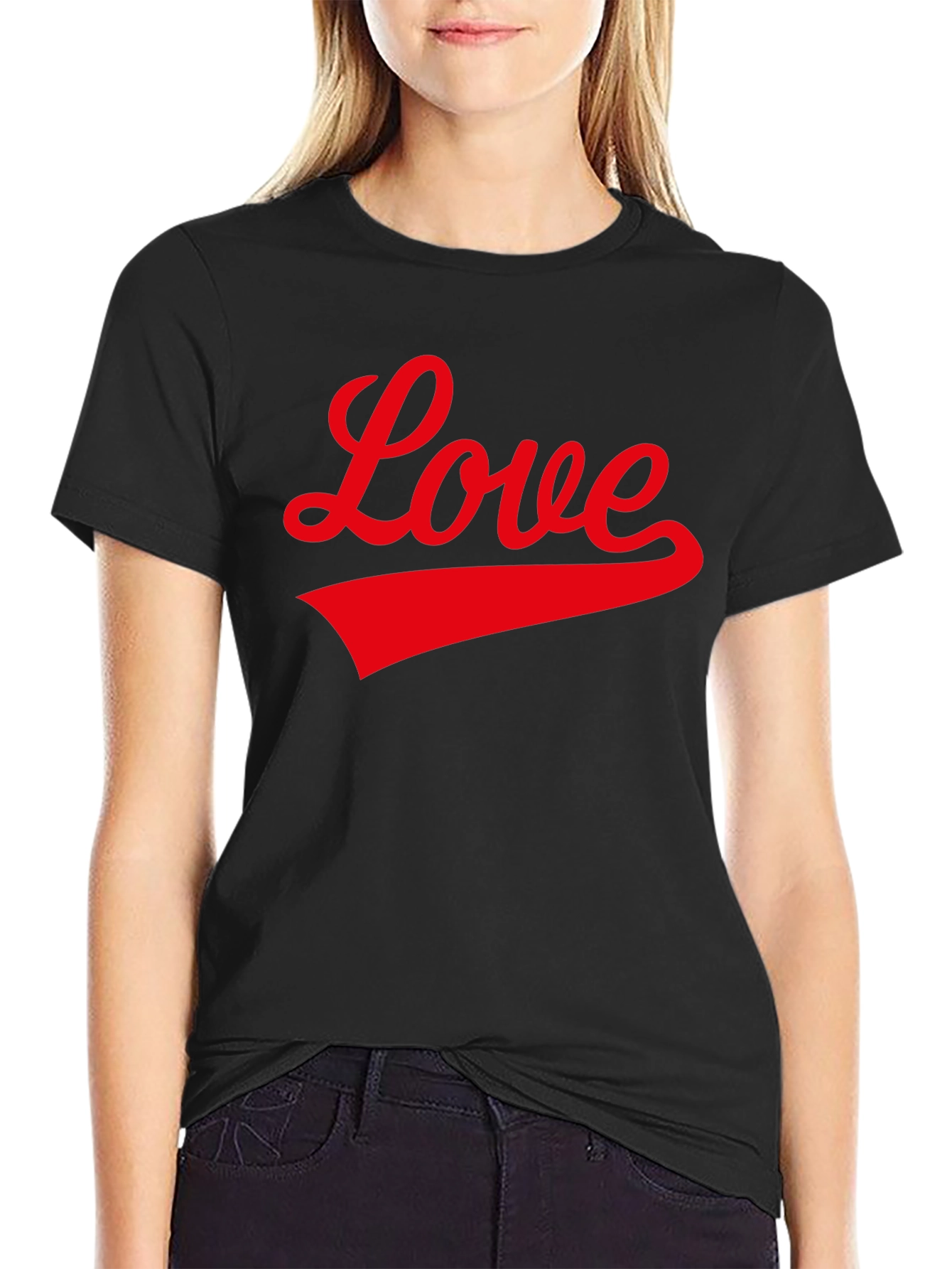 Love Graphic T-Shirt - Black