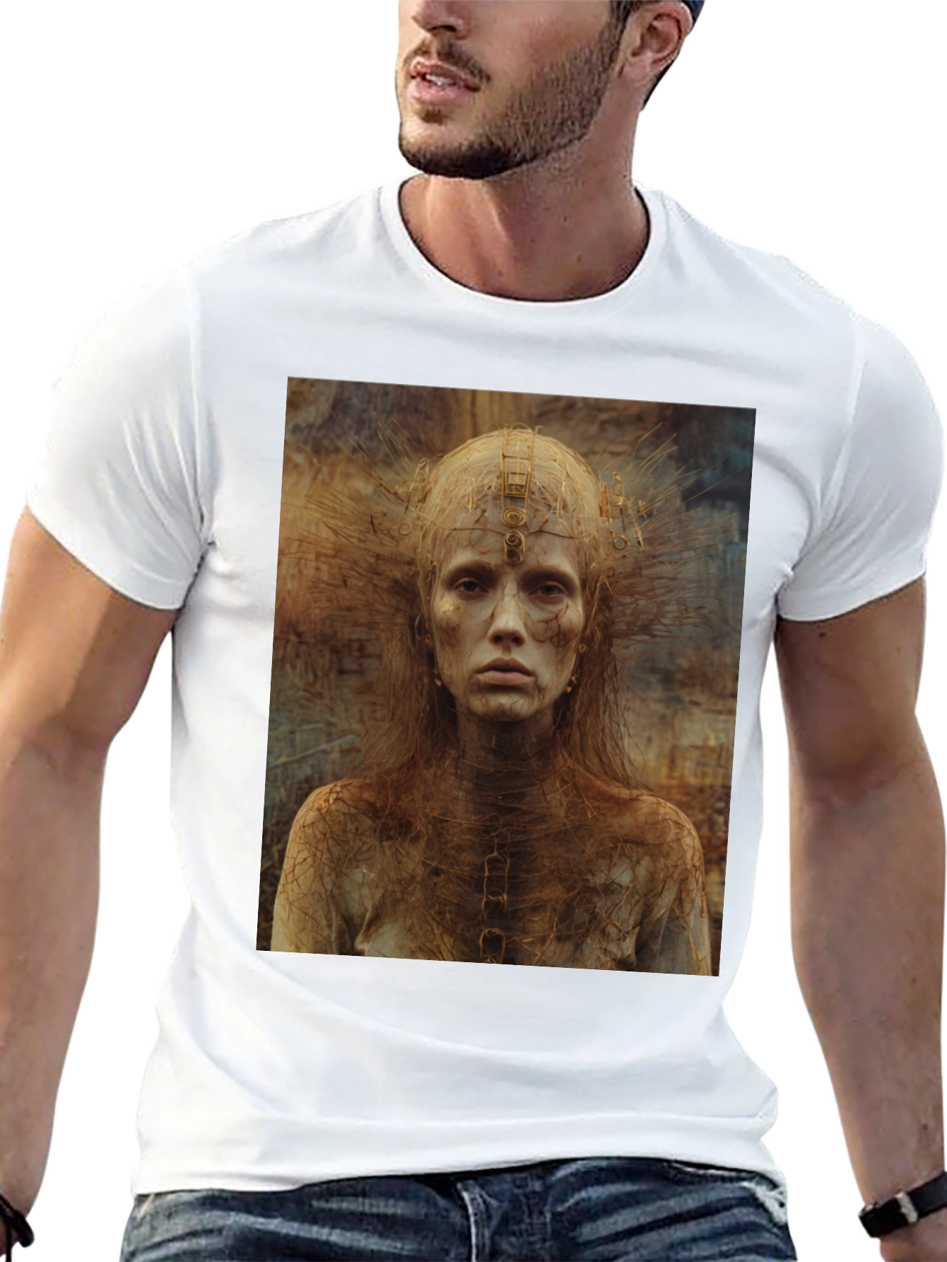 Gothic Art T-Shirt - Wearable Dark Fantasy
