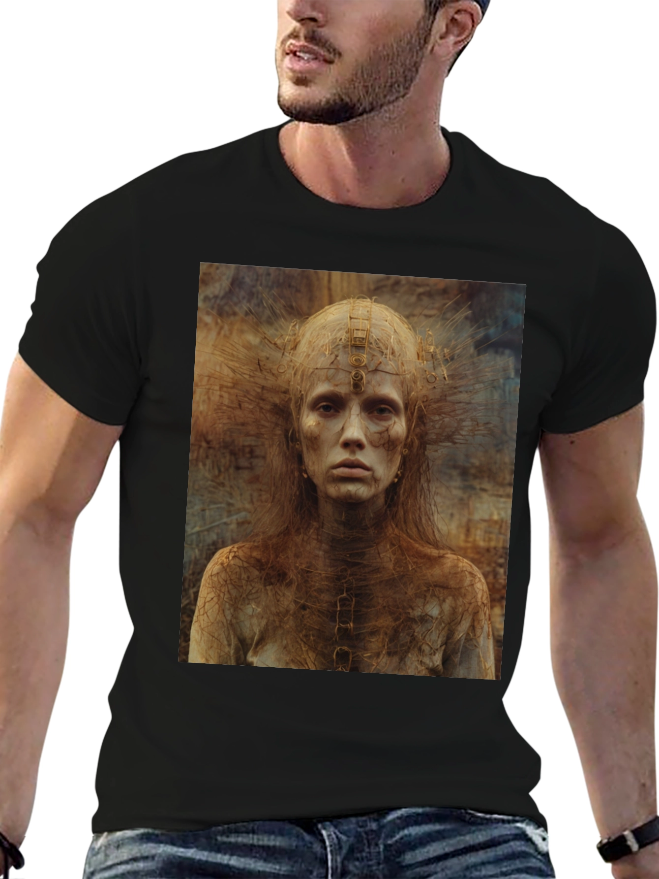 Gothic Art T-Shirt - Wearable Dark Fantasy