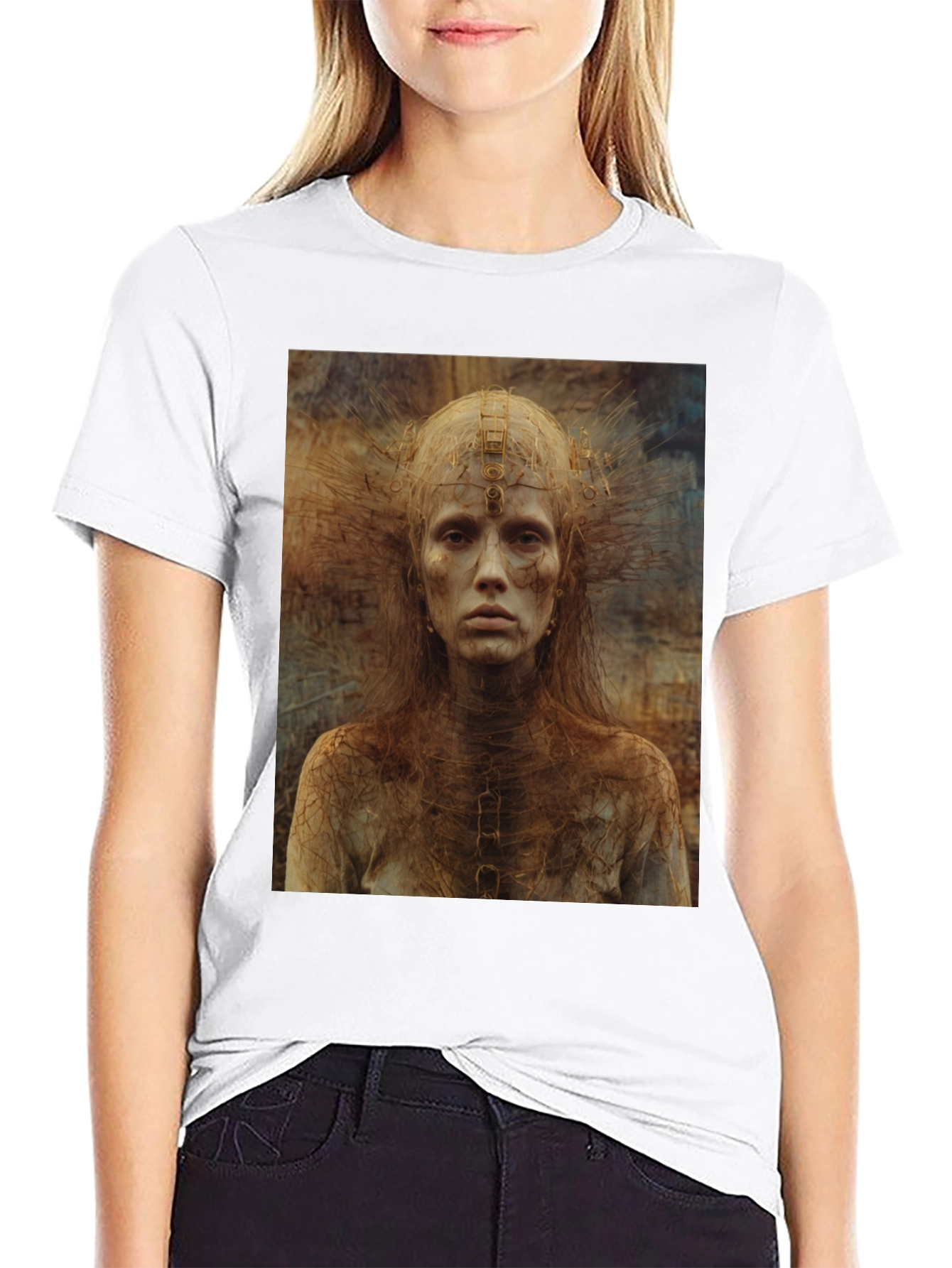 Gothic Art T-Shirt - Wearable Dark Fantasy