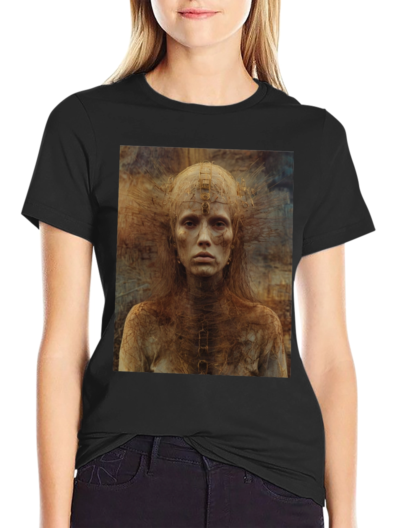 Gothic Art T-Shirt - Wearable Dark Fantasy