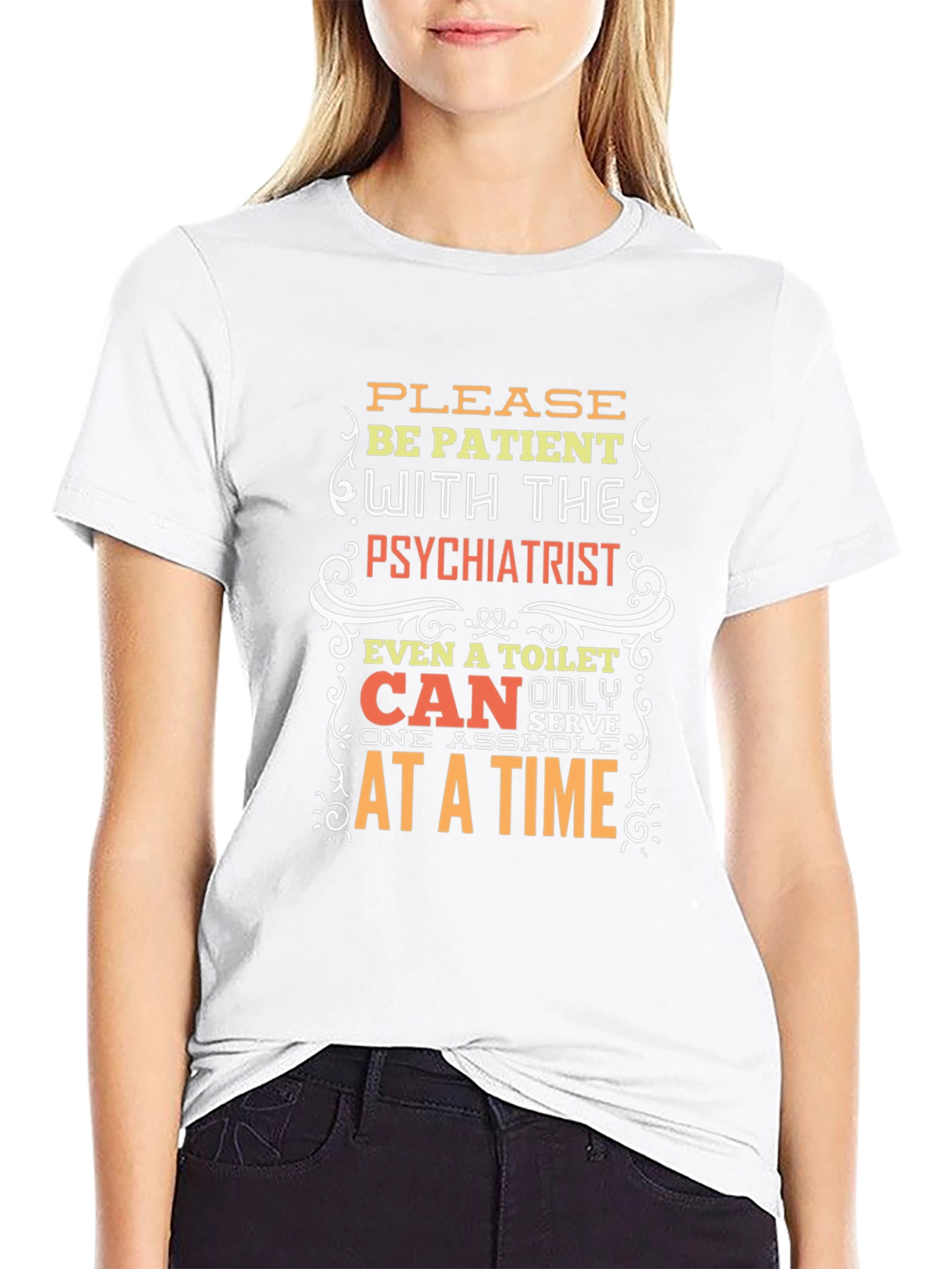 Patient Psychiatrist Novelty Graphic Tee