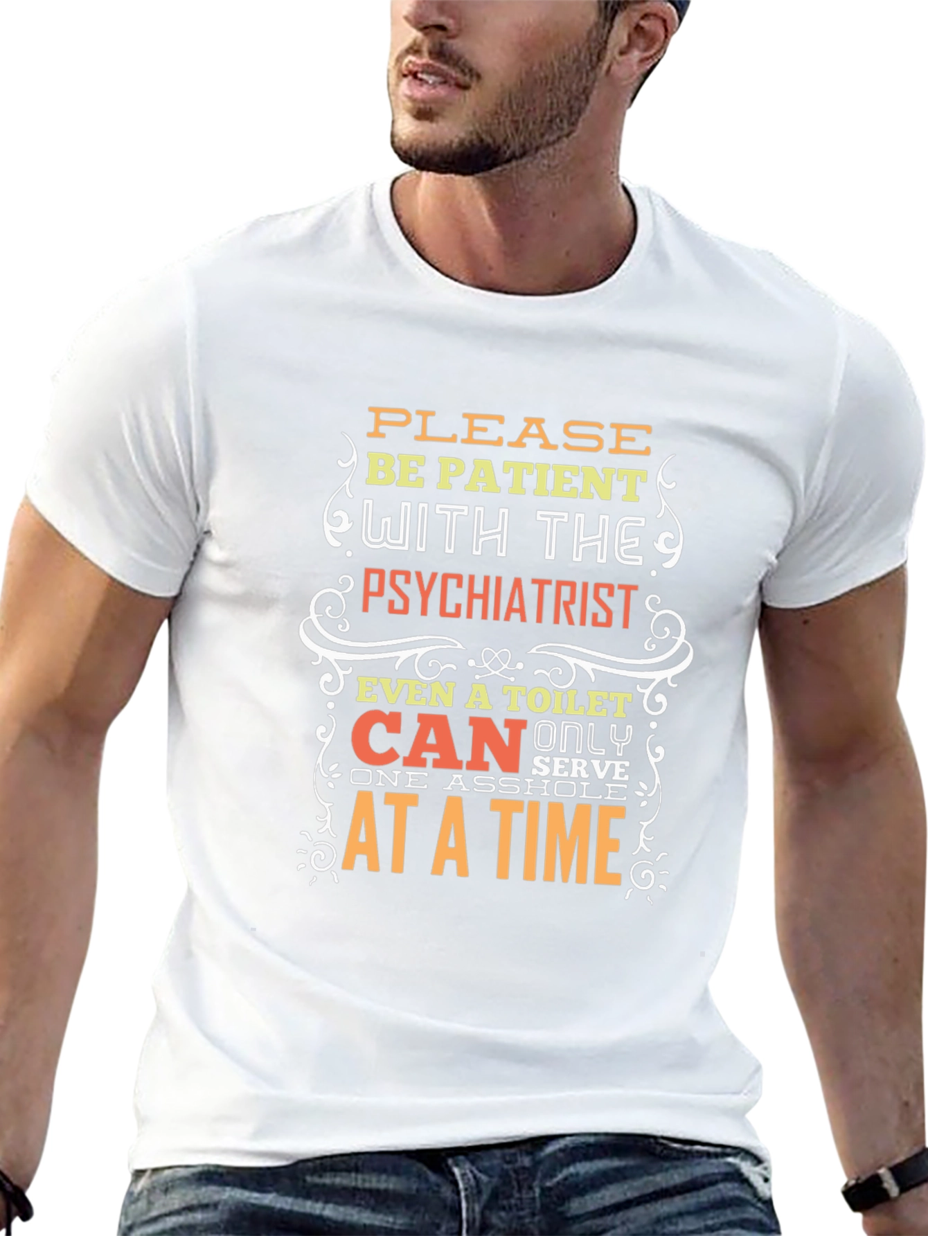 Patient Psychiatrist Novelty Graphic Tee