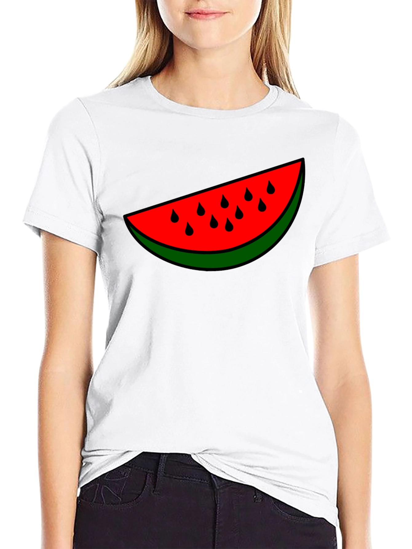 Watermelon Graphic Tee - Stylish Summer Shirt