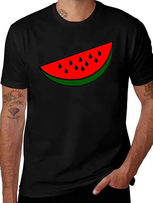 Watermelon Graphic Tee - Stylish Summer Shirt