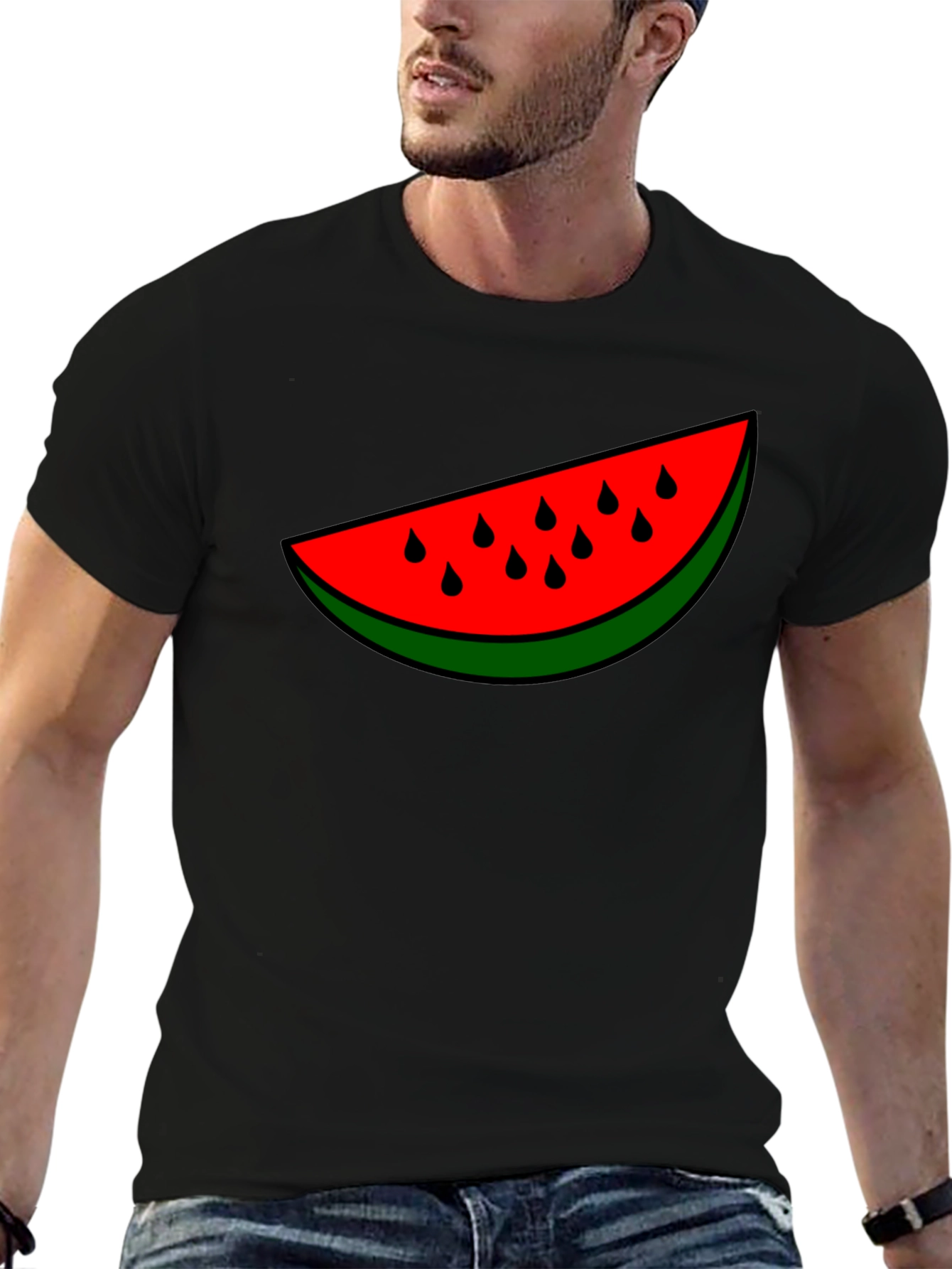 Watermelon Graphic Tee - Stylish Summer Shirt