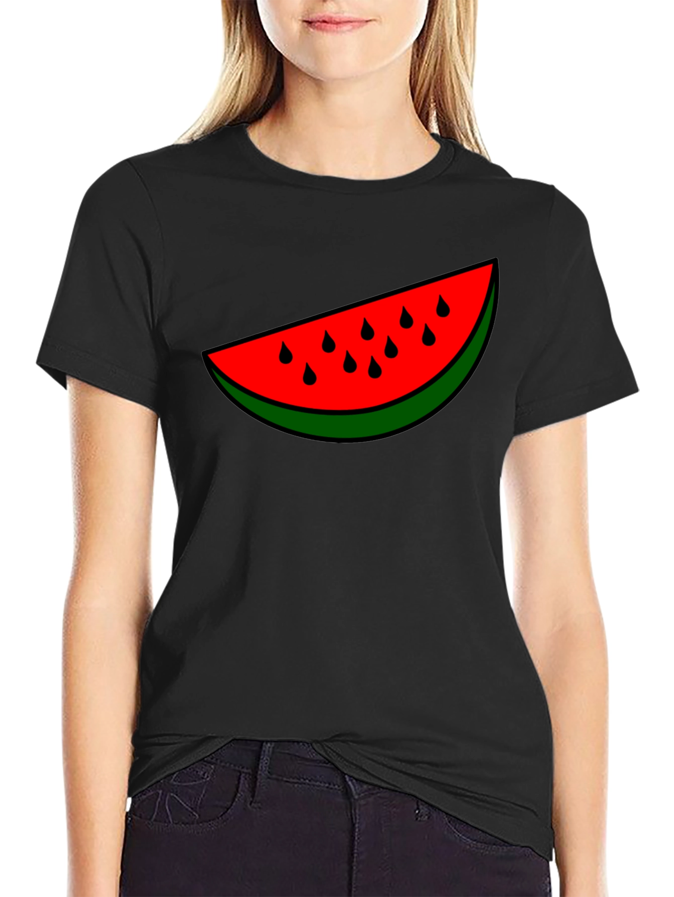 Watermelon Graphic Tee - Stylish Summer Shirt