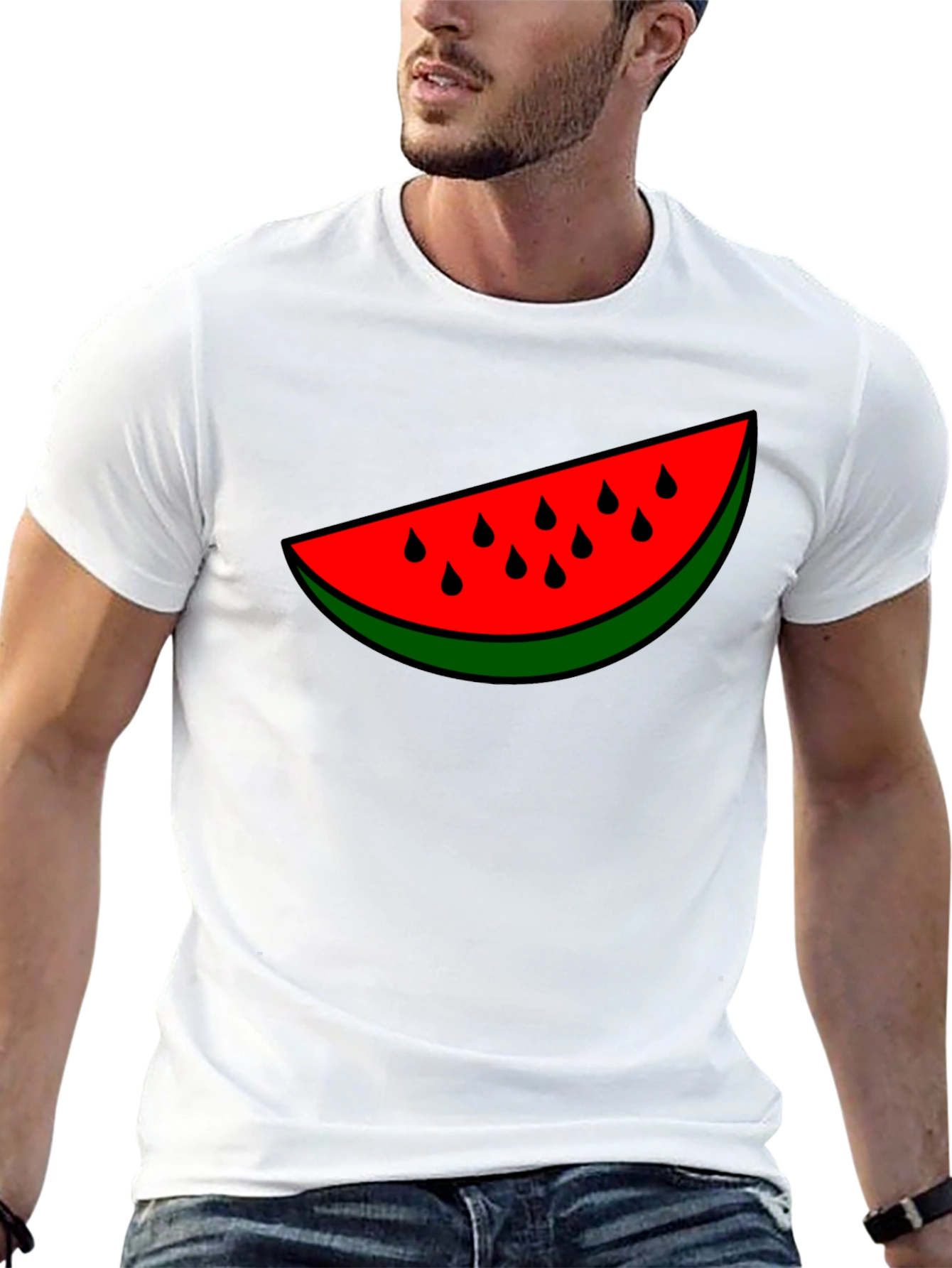 Watermelon Graphic Tee - Stylish Summer Shirt