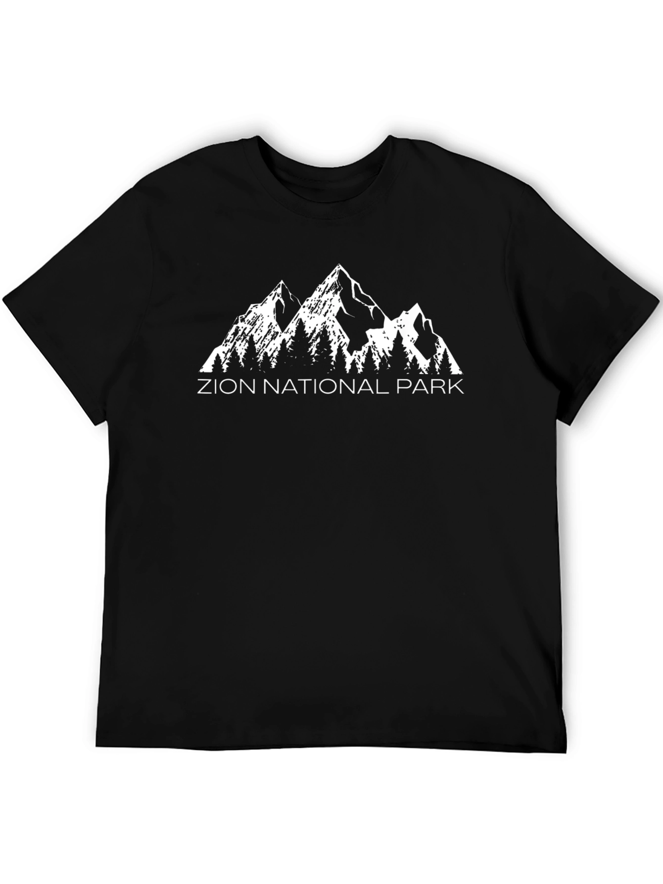 Zion National Park Black T-Shirt - Nature & Adventure