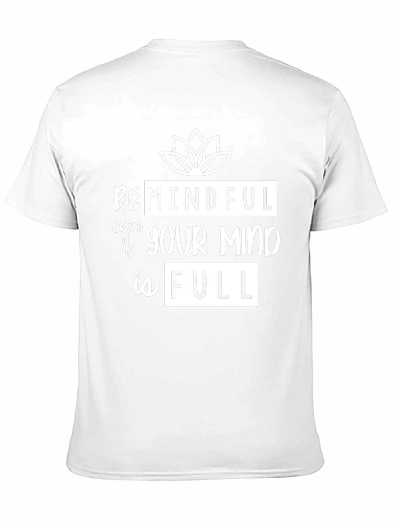 Be Mindful Graphic Tee - Black