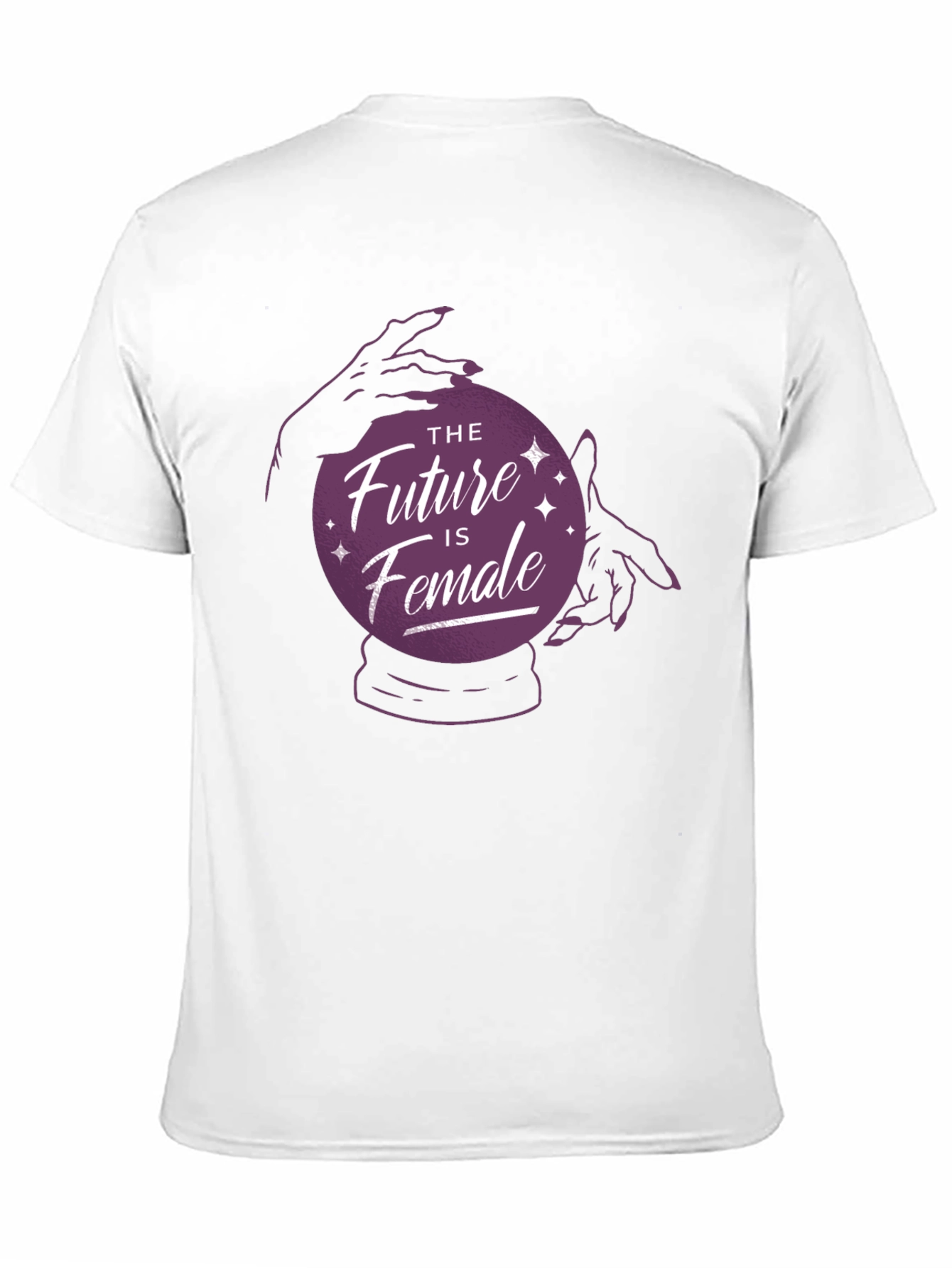 The Future is Female Graphic Tee - Black