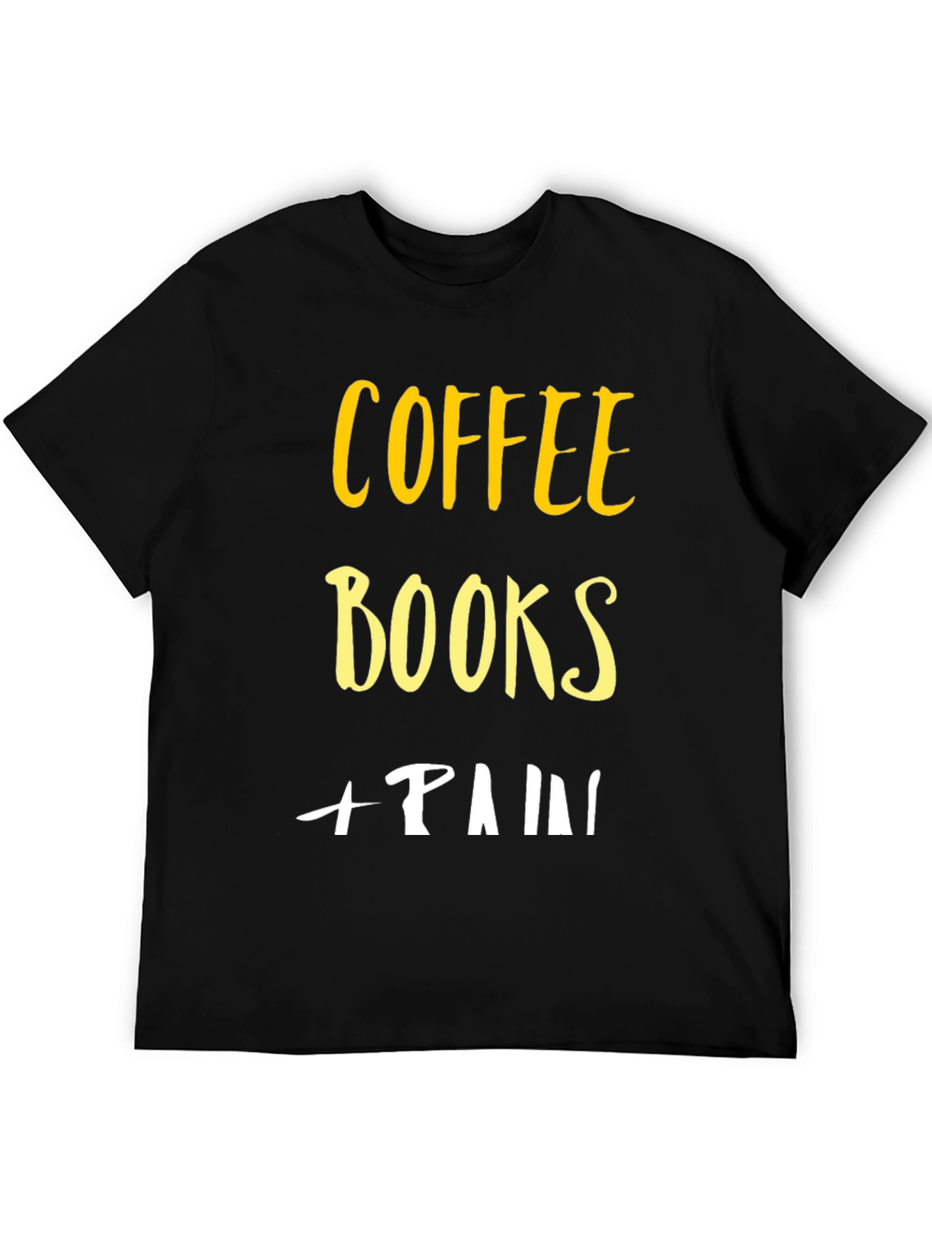 Coffee Books Pain Graphic Tee - Unisex