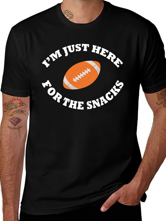 Snacks Football T-Shirt