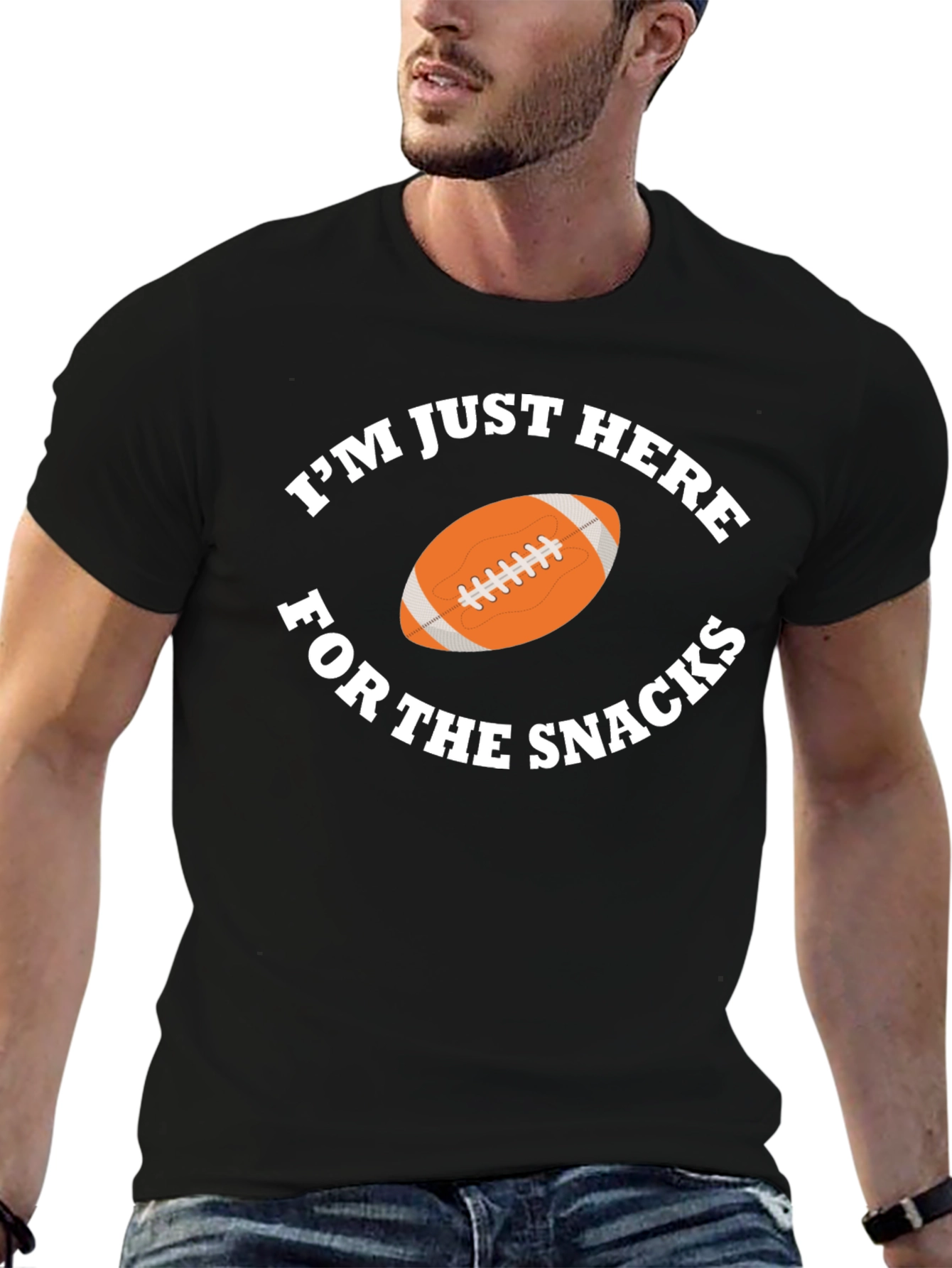 Snacks Football T-Shirt