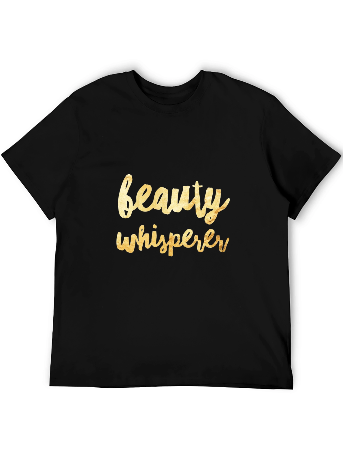Beauty Whisperer Black T-Shirt