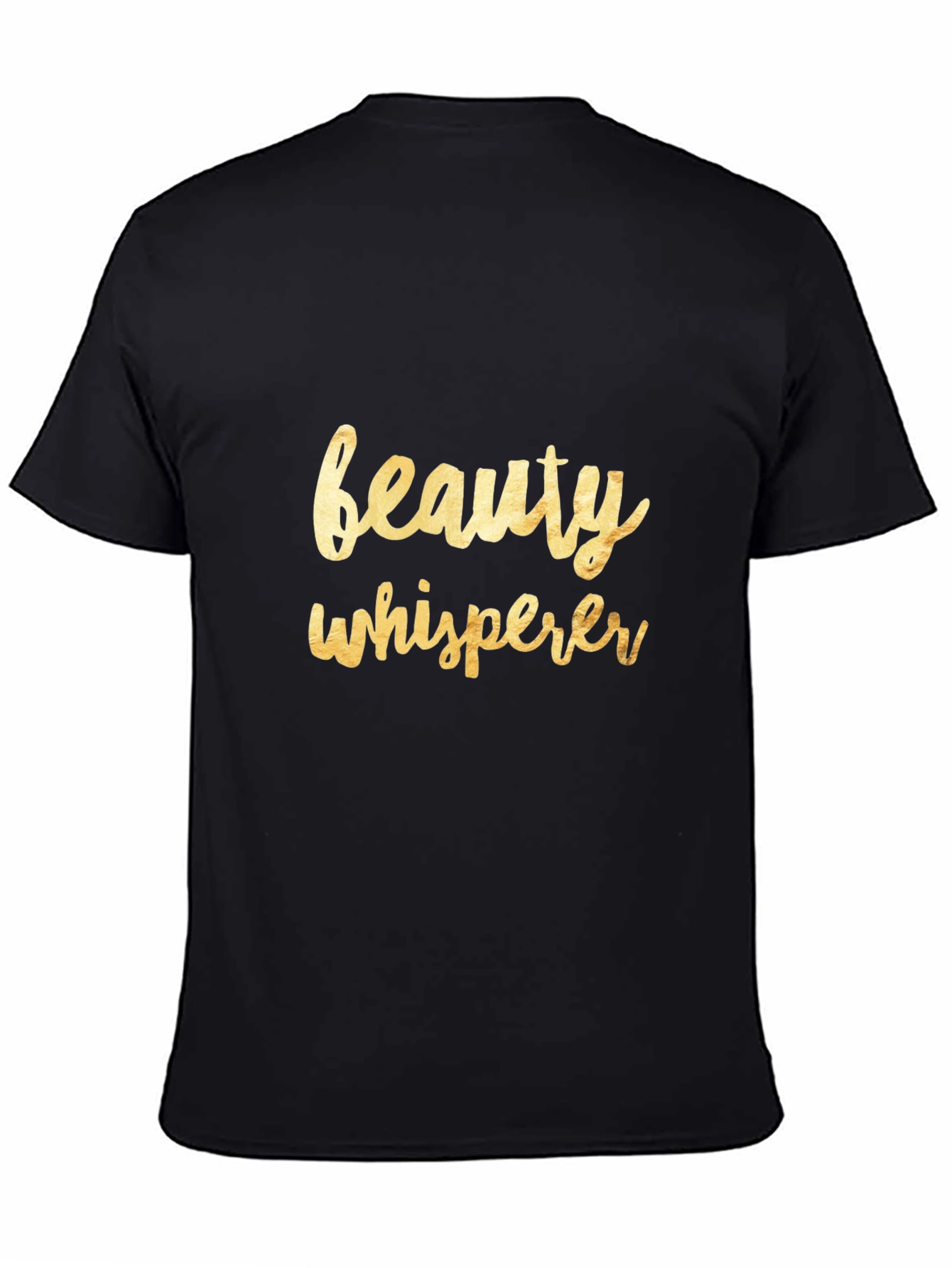 Beauty Whisperer Black T-Shirt
