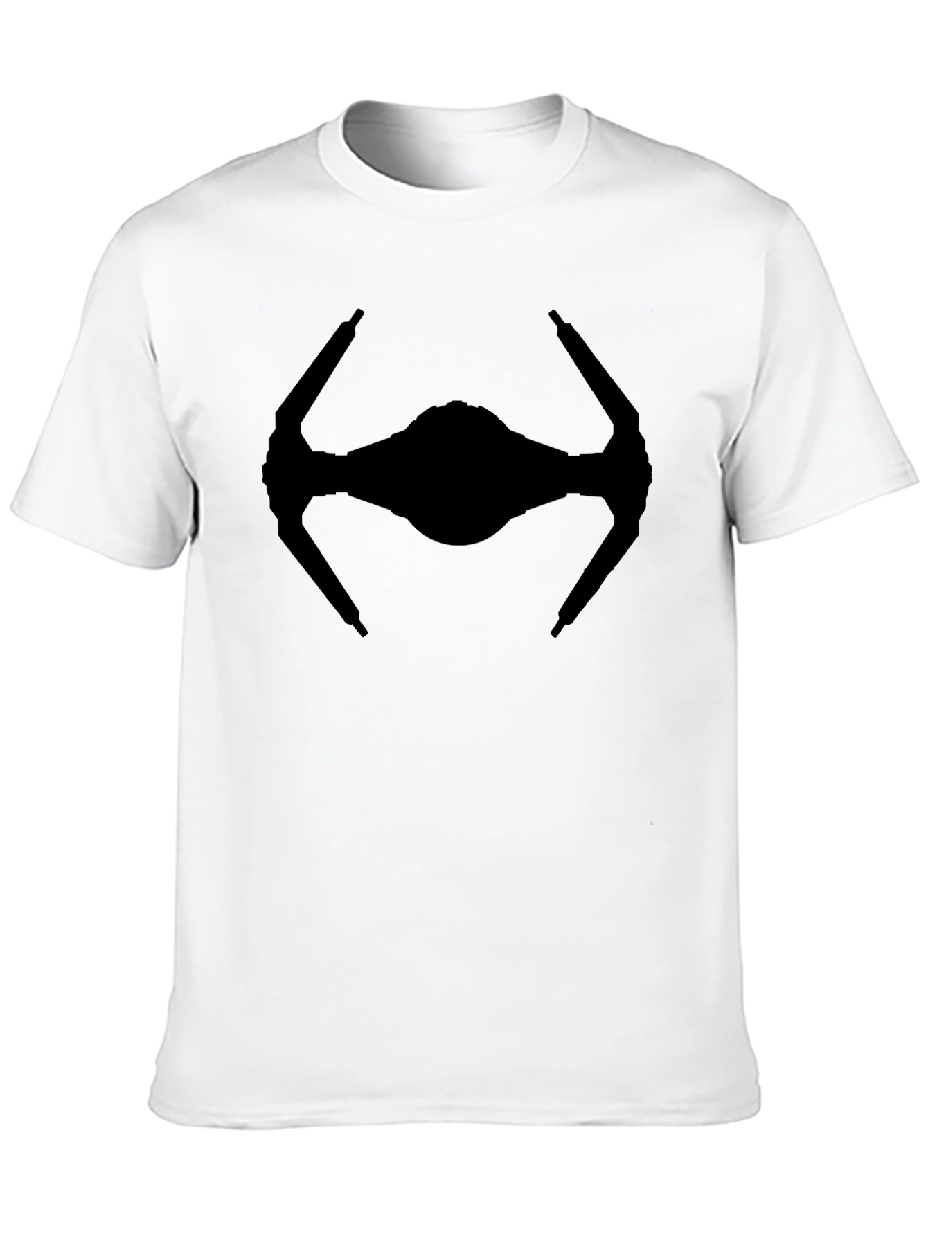 Star Wars TIE Fighter Silhouette Black T-Shirt