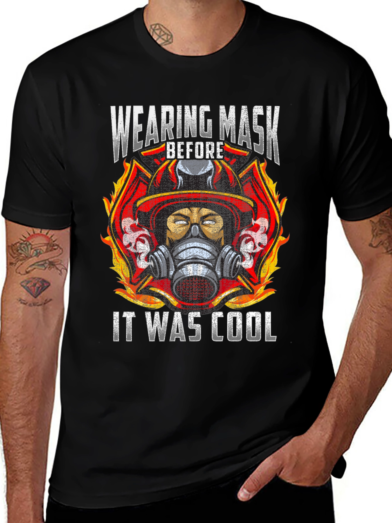 Wearing Mask Before It Was Cool Graphic T-Shirt