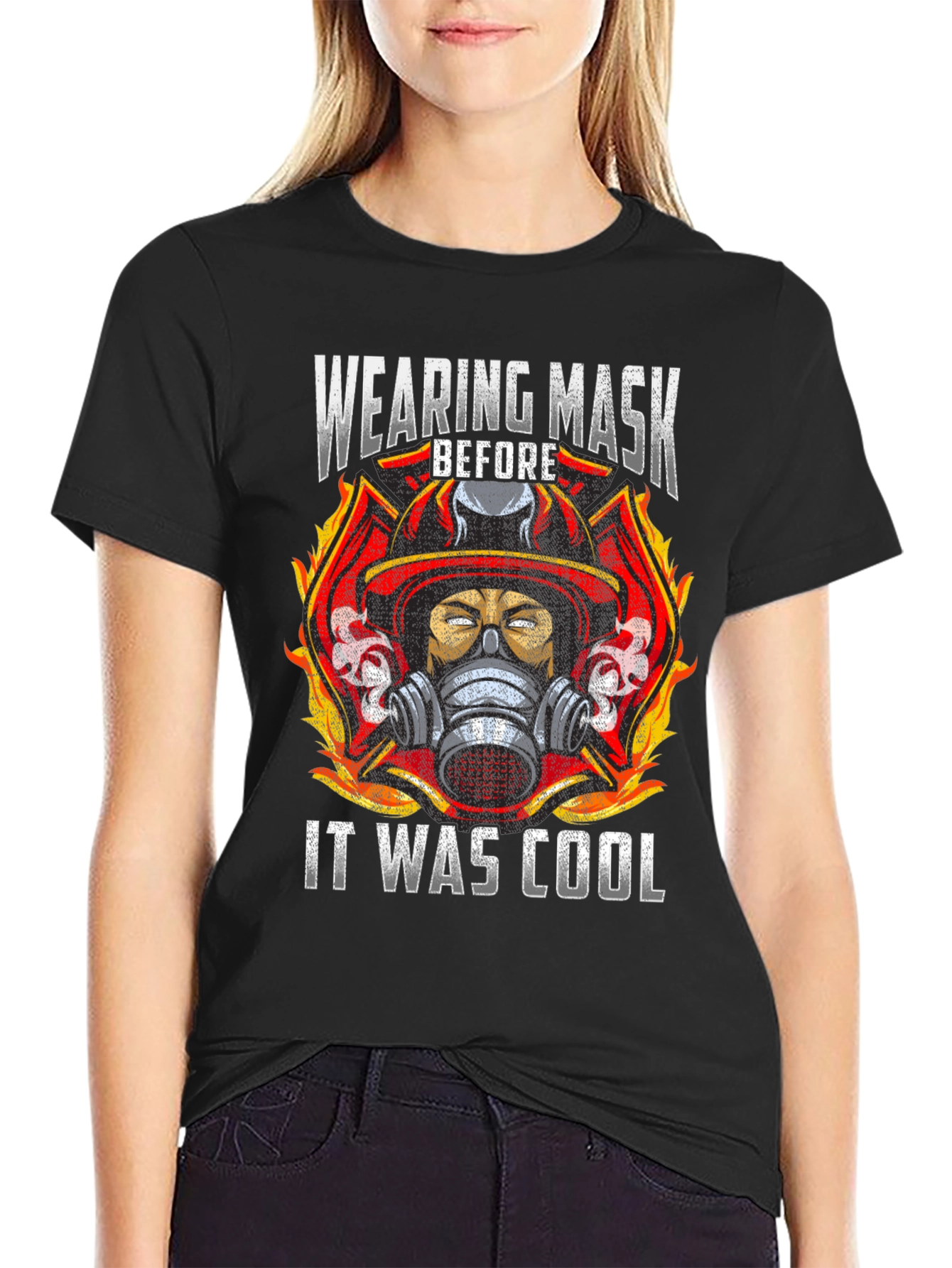 Wearing Mask Before It Was Cool Graphic T-Shirt