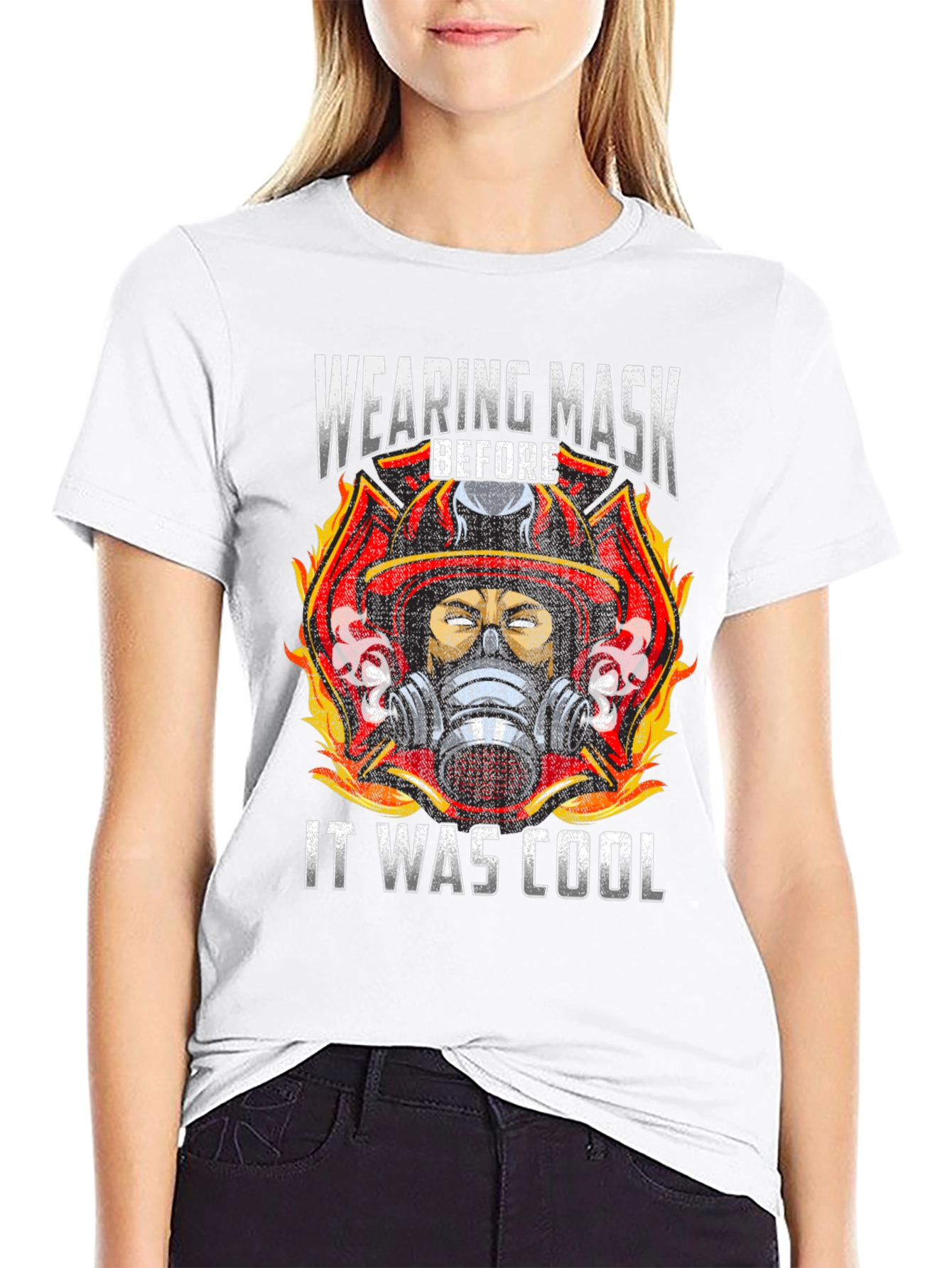 Wearing Mask Before It Was Cool Graphic T-Shirt