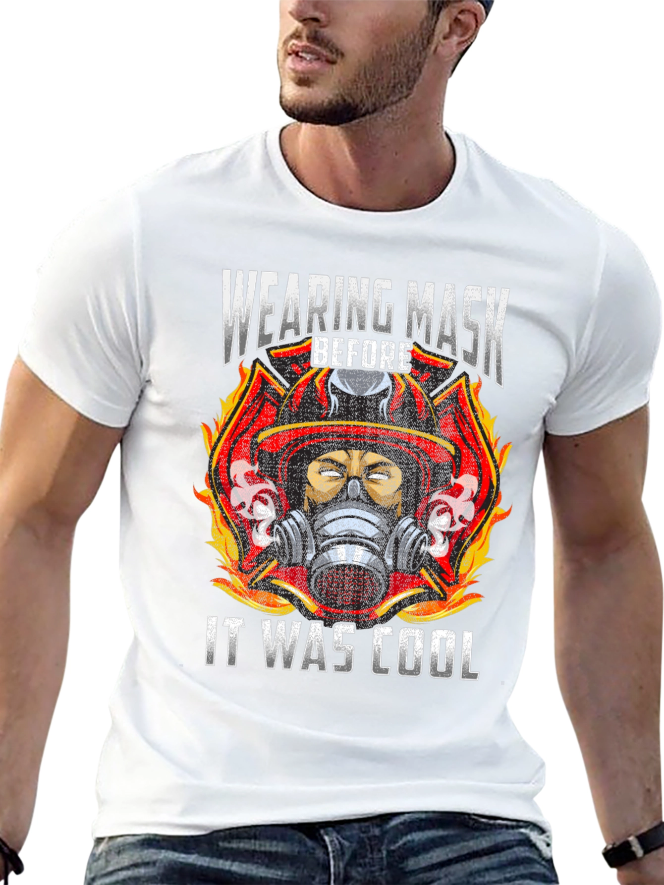 Wearing Mask Before It Was Cool Graphic T-Shirt