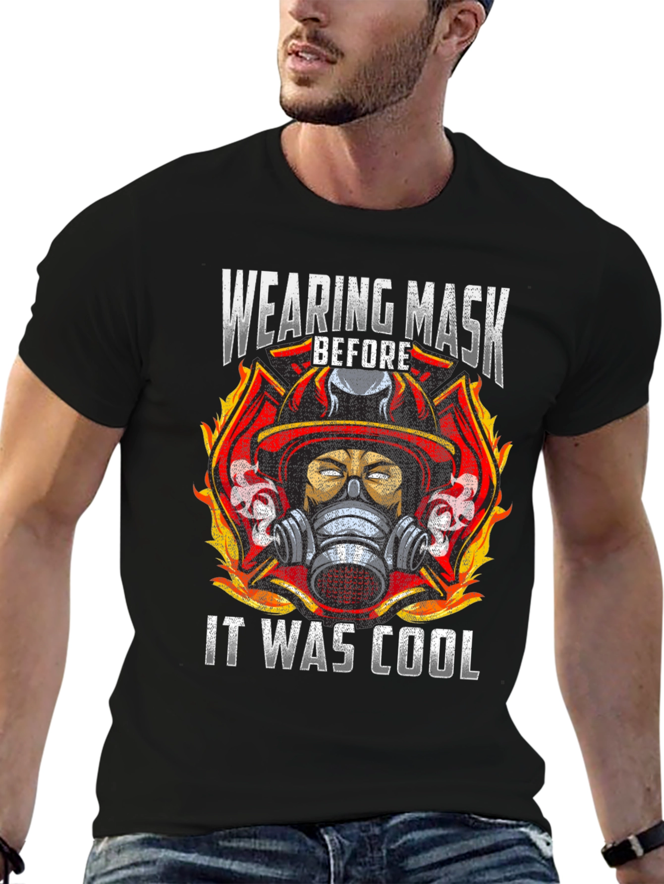 Wearing Mask Before It Was Cool Graphic T-Shirt