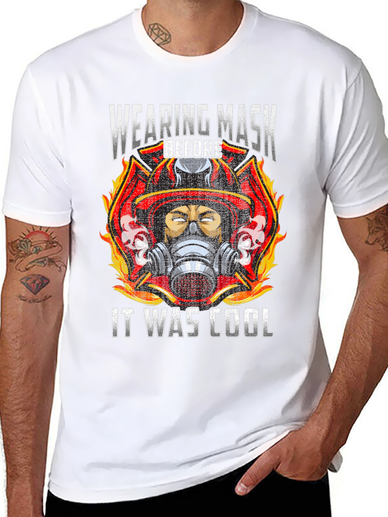 Wearing Mask Before It Was Cool Graphic T-Shirt