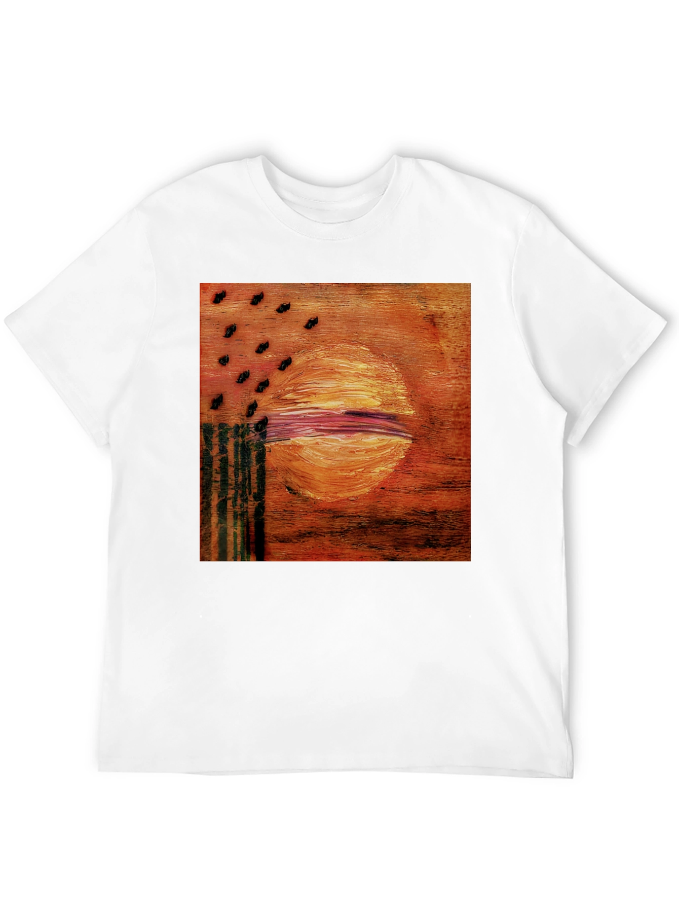 Abstract Sun Graphic Tee