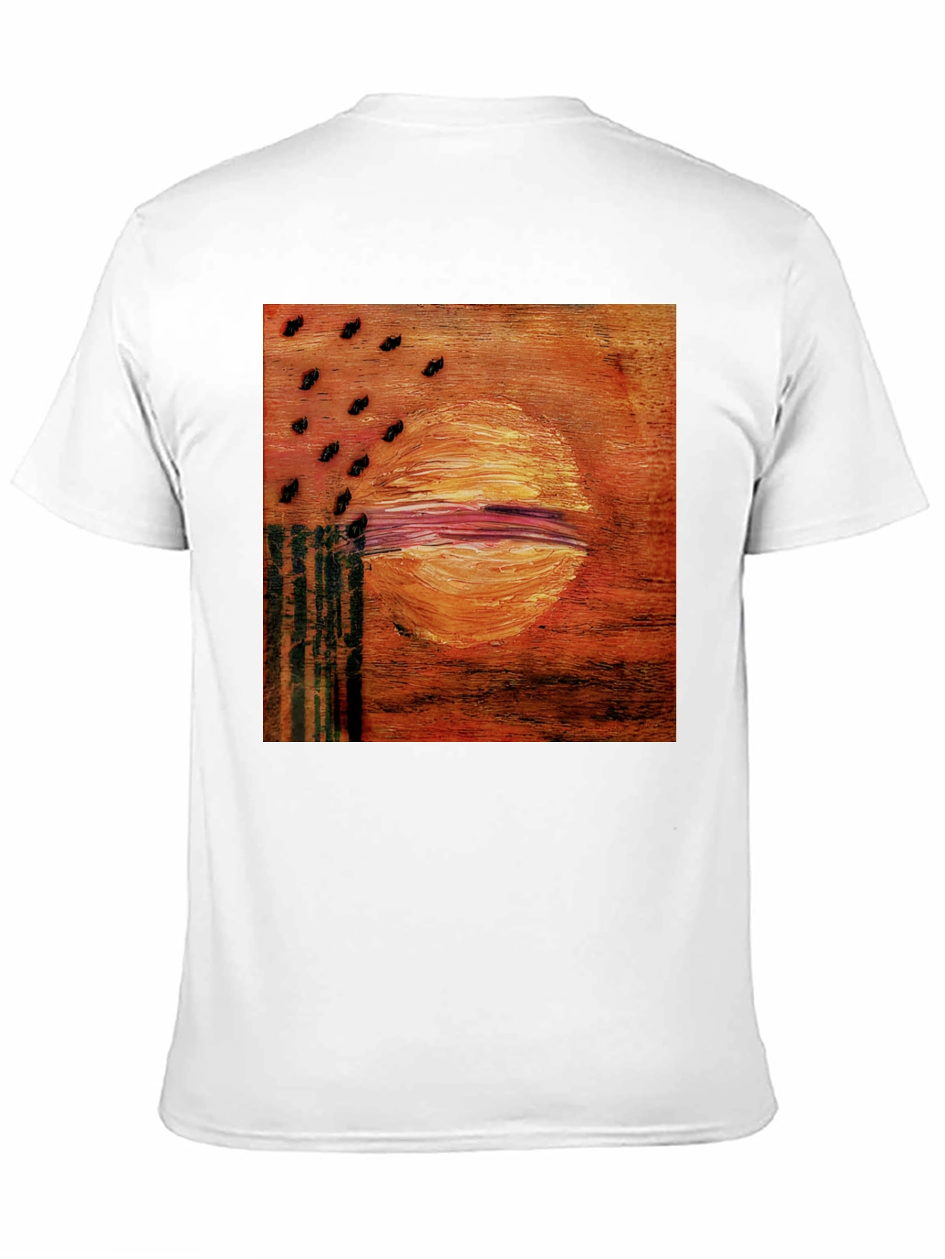 Abstract Sun Graphic Tee