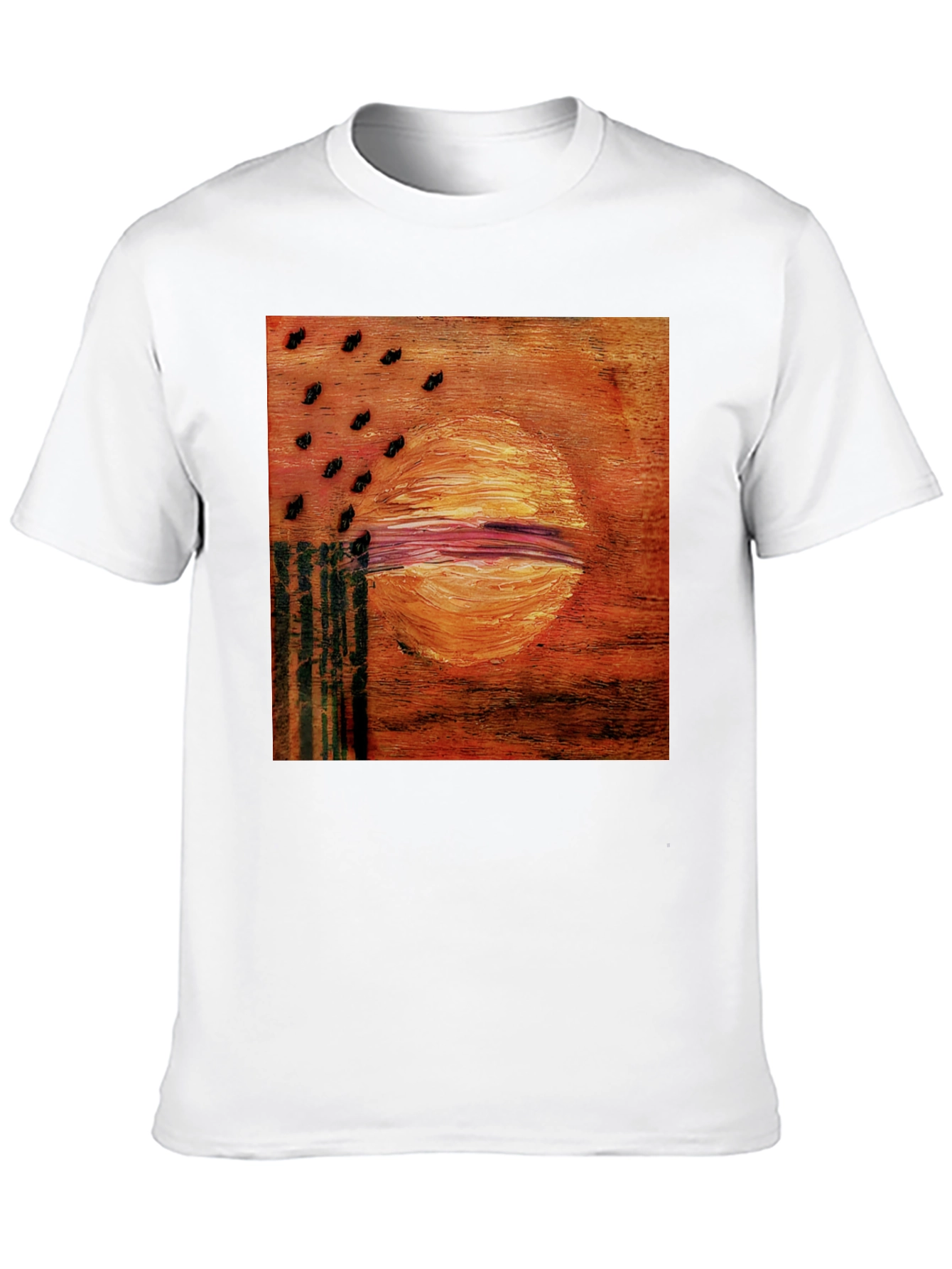 Abstract Sun Graphic Tee