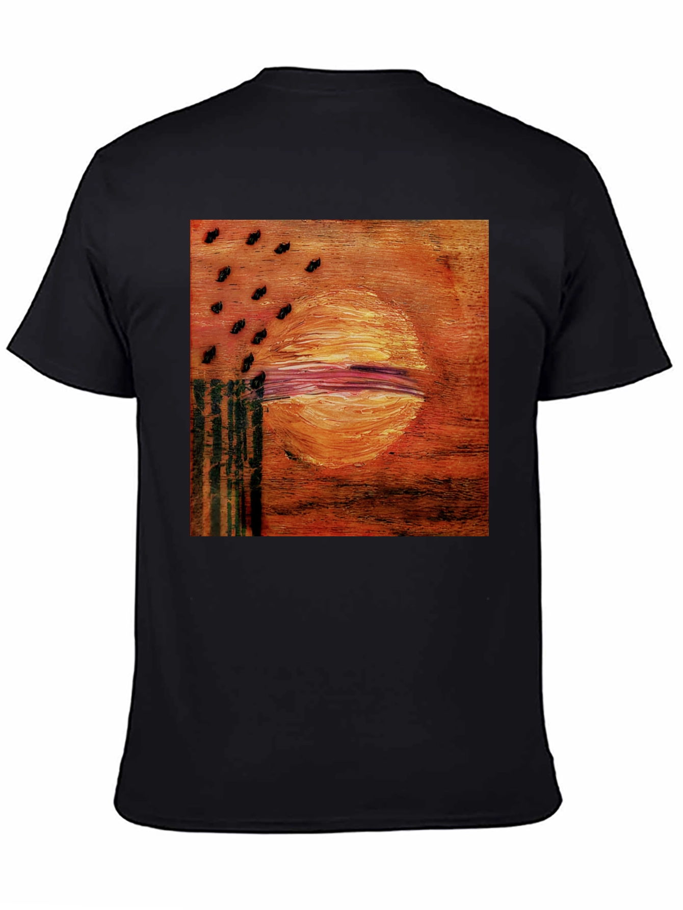 Abstract Sun Graphic Tee