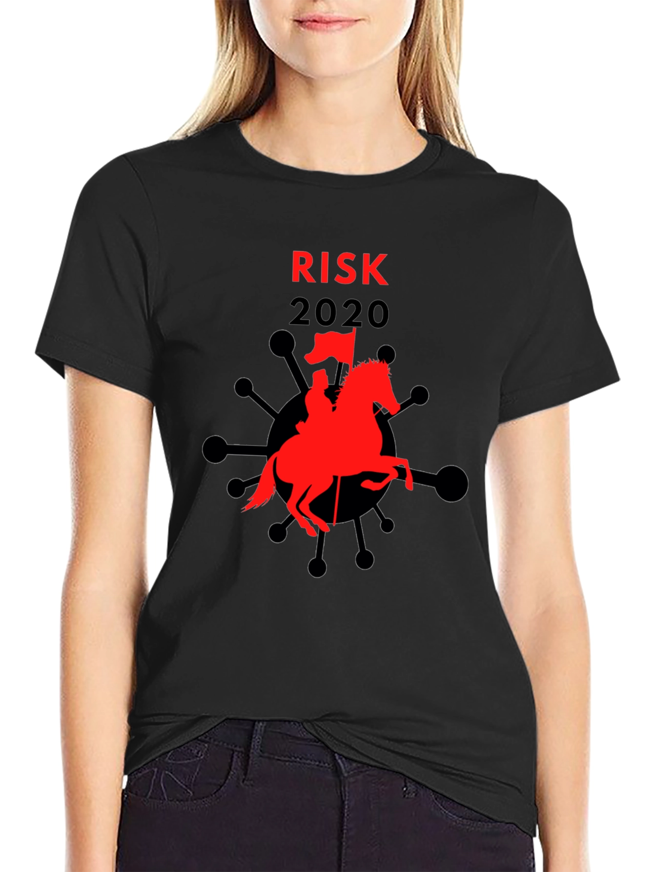 Risk 2020 T-Shirt: Warrior vs Virus