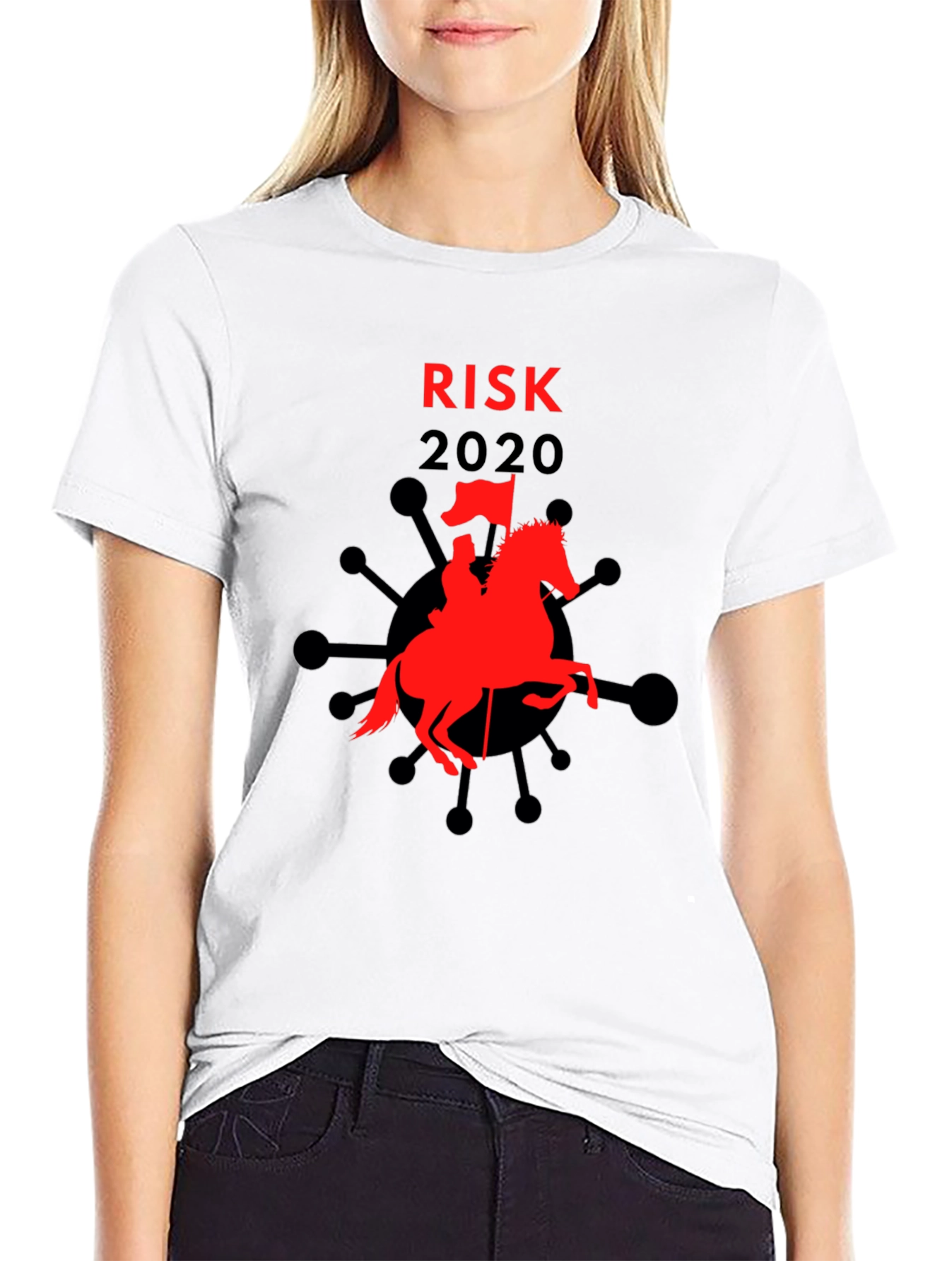 Risk 2020 T-Shirt: Warrior vs Virus