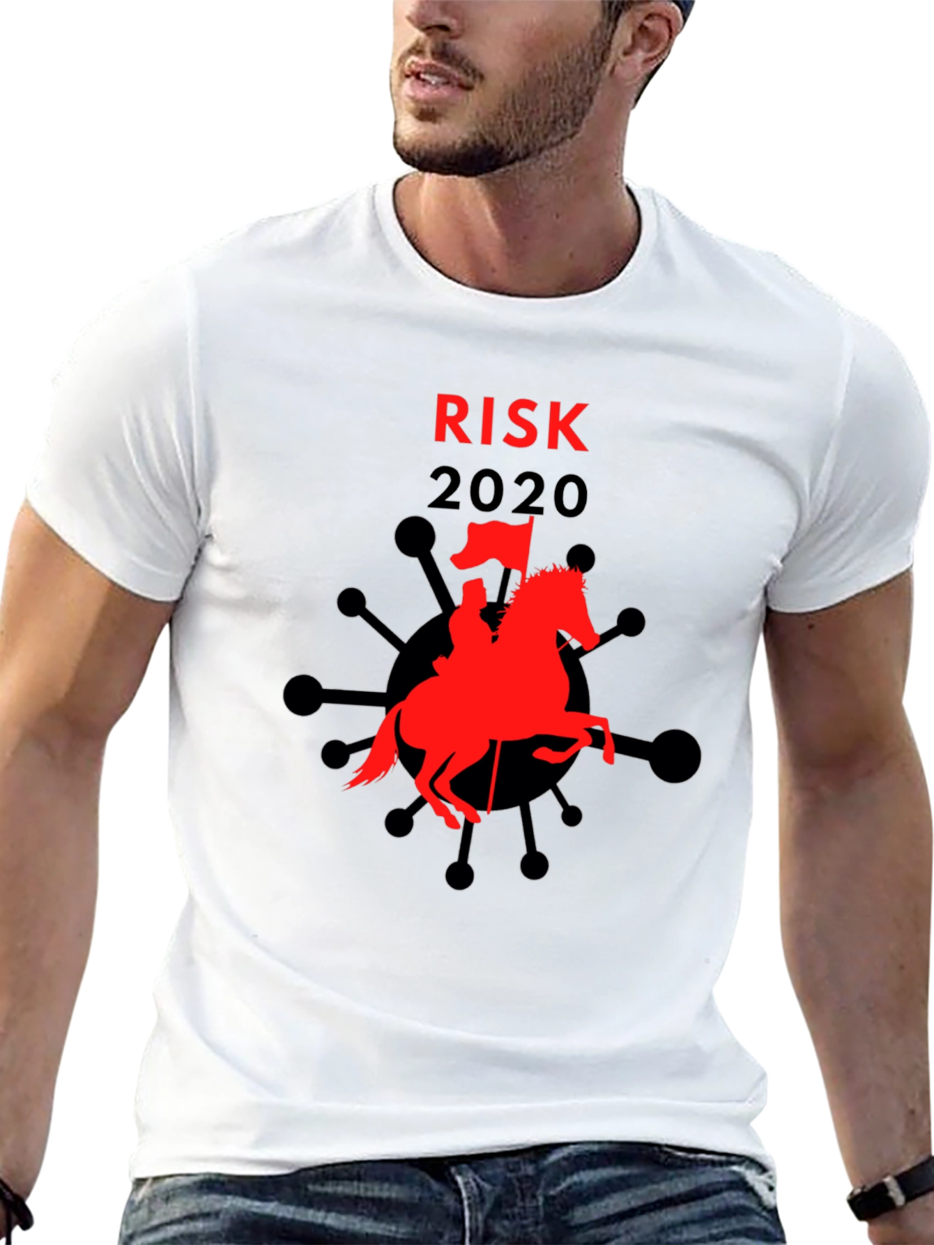 Risk 2020 T-Shirt: Warrior vs Virus
