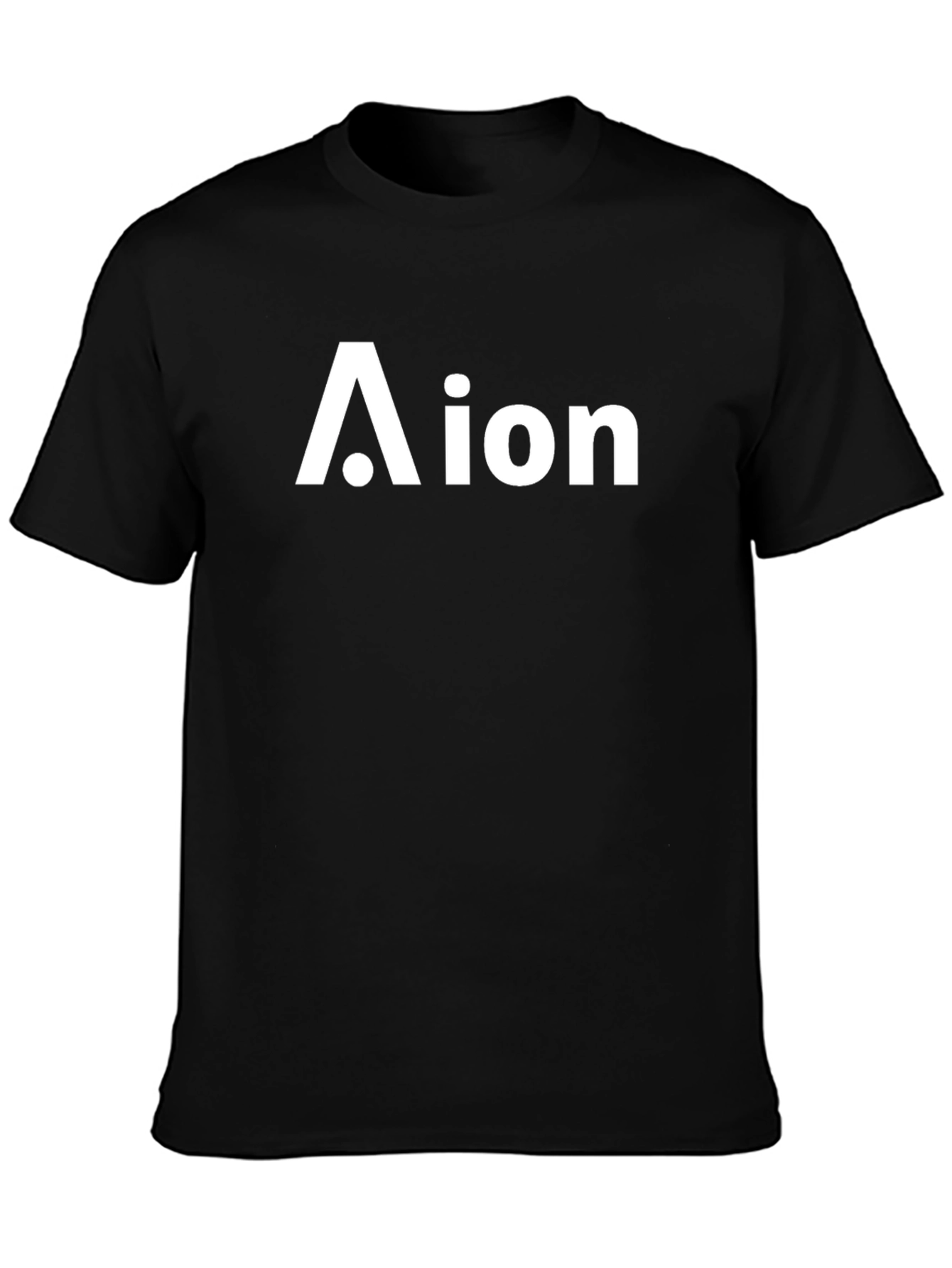 Aion Black Graphic Tee - Modern Style