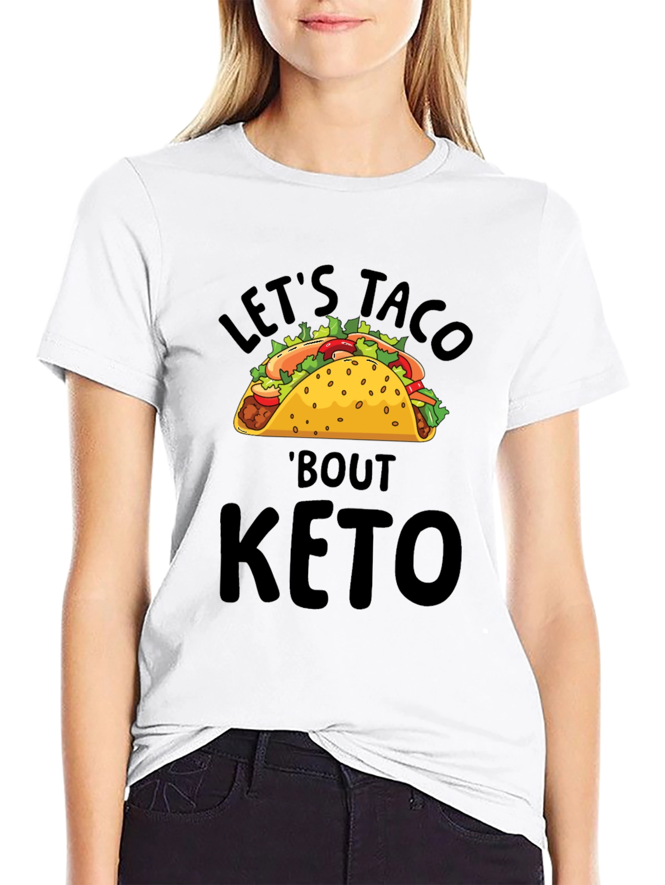 Lets Taco Bout Keto T-Shirt