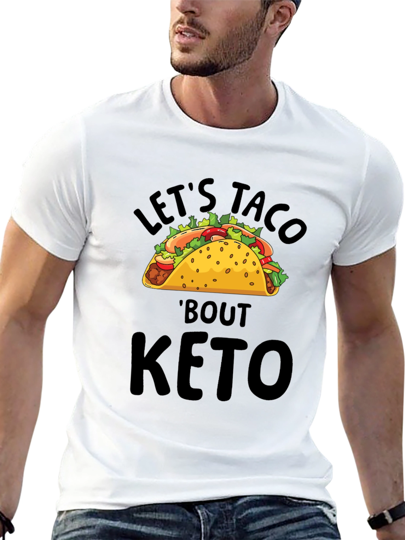 Lets Taco Bout Keto T-Shirt