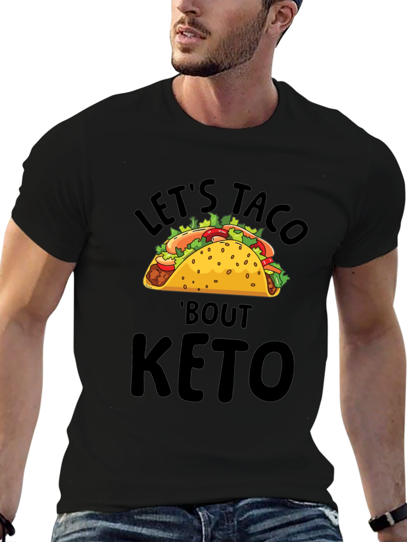 Lets Taco Bout Keto T-Shirt