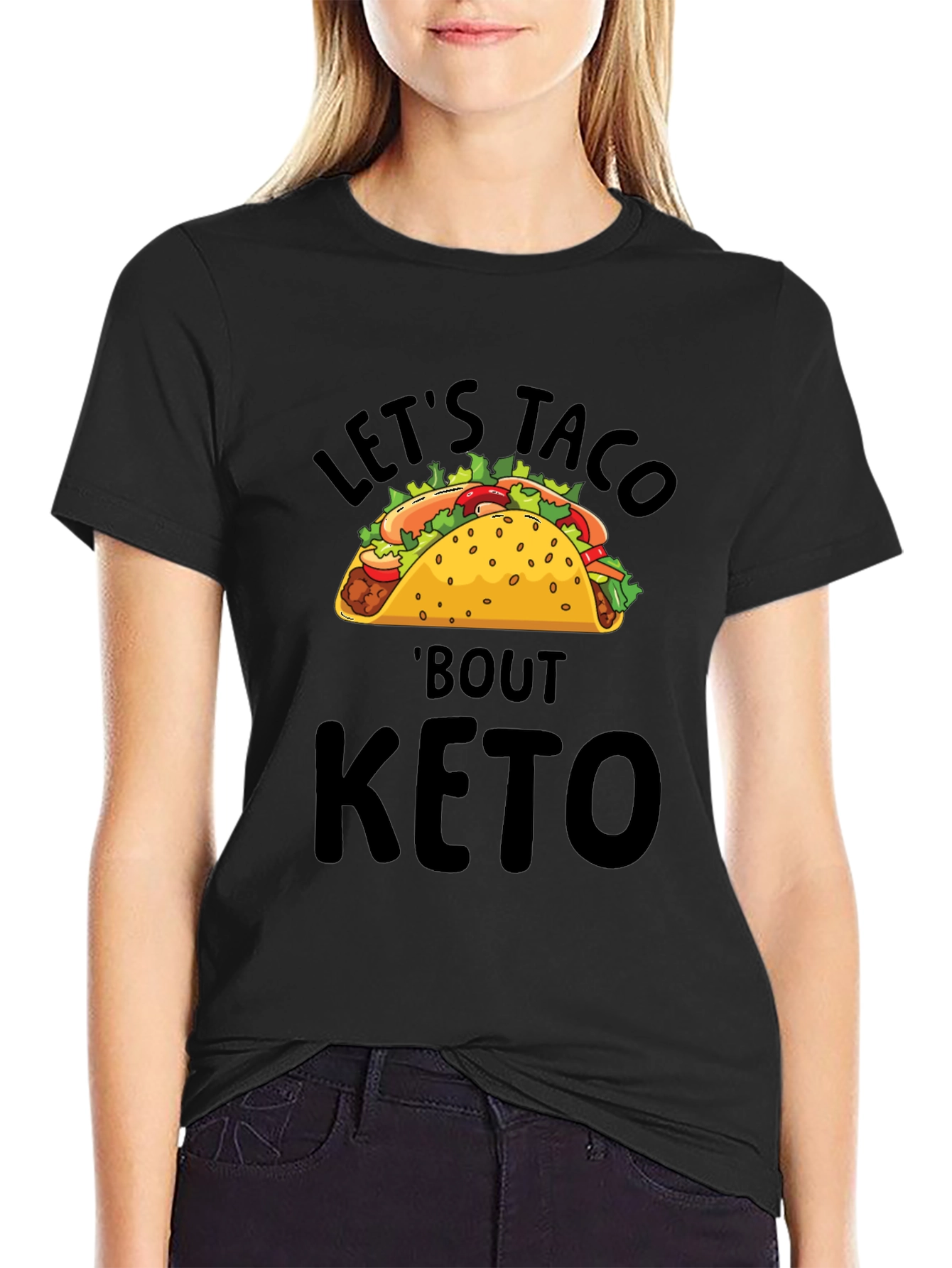 Lets Taco Bout Keto T-Shirt