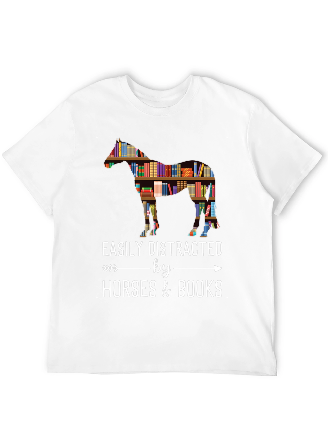 Horse & Books T-Shirt