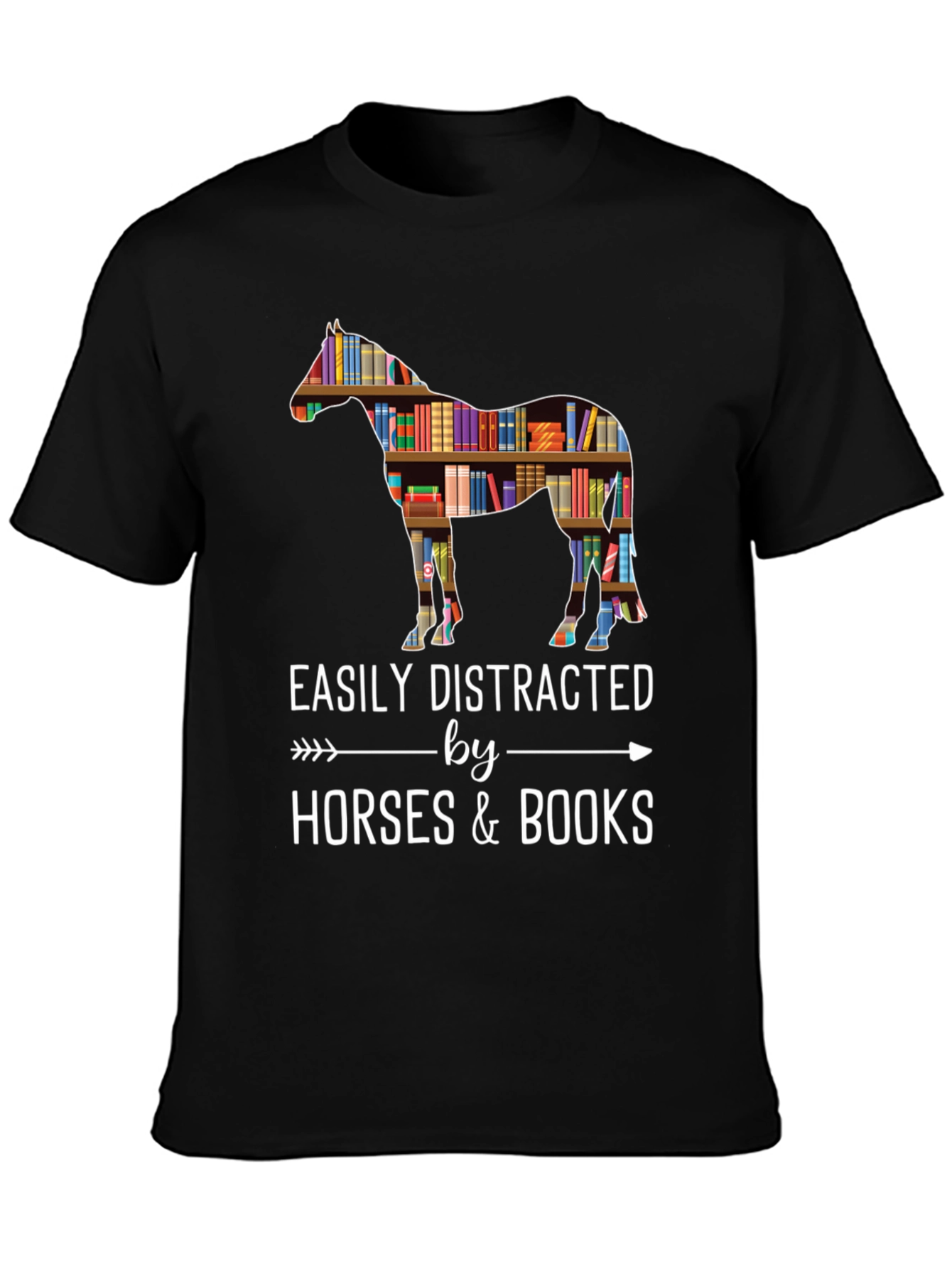 Horse & Books T-Shirt