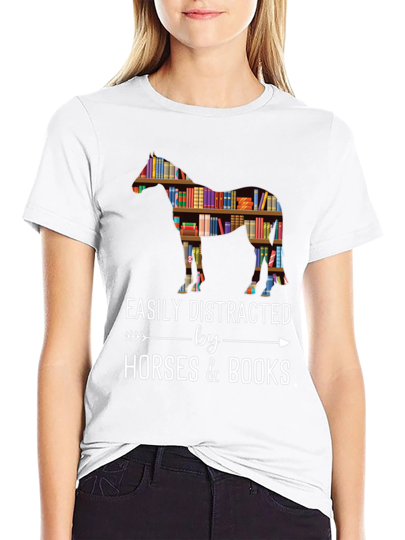 Horse & Books T-Shirt